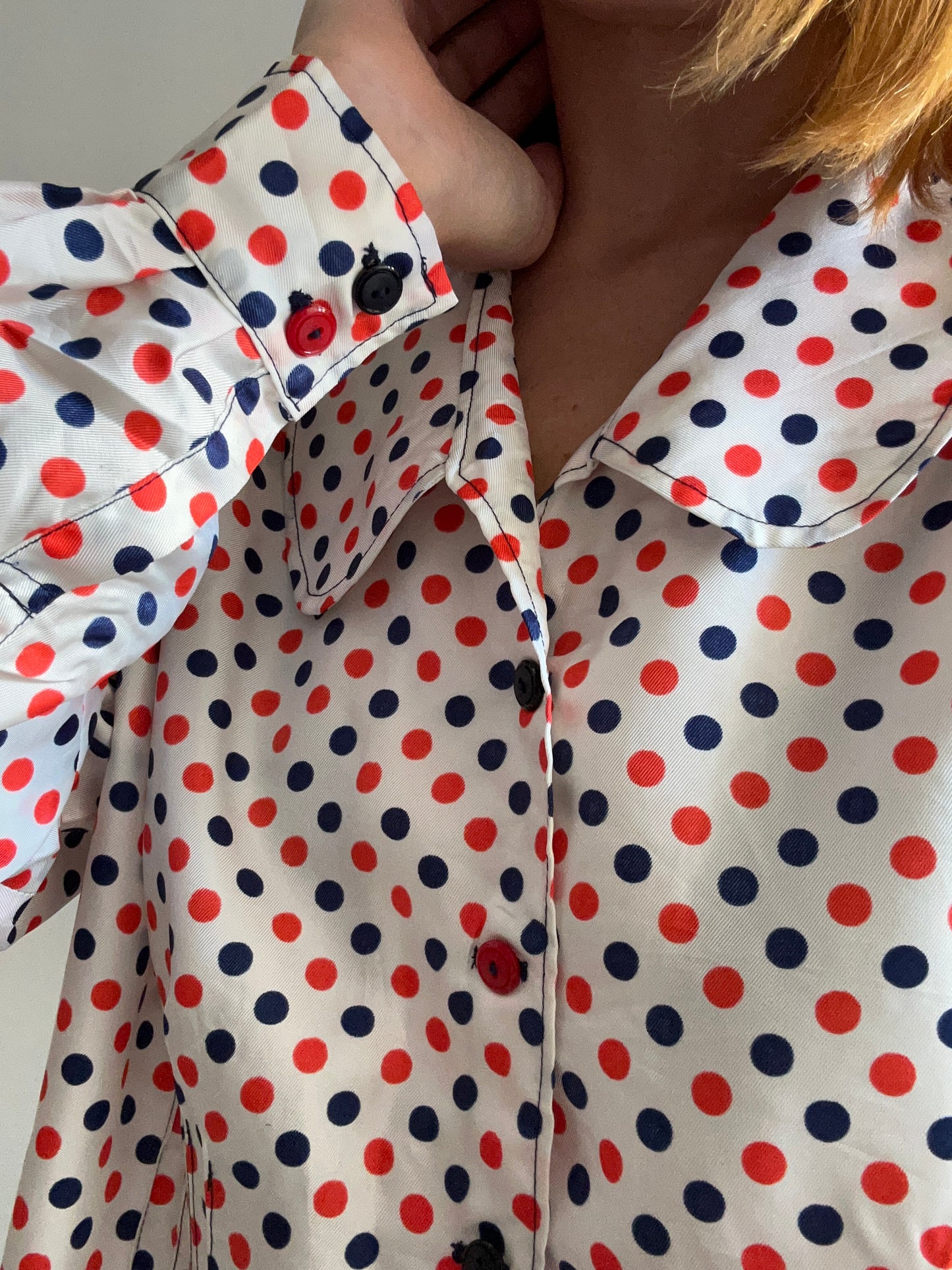 Polka Dot Blouse