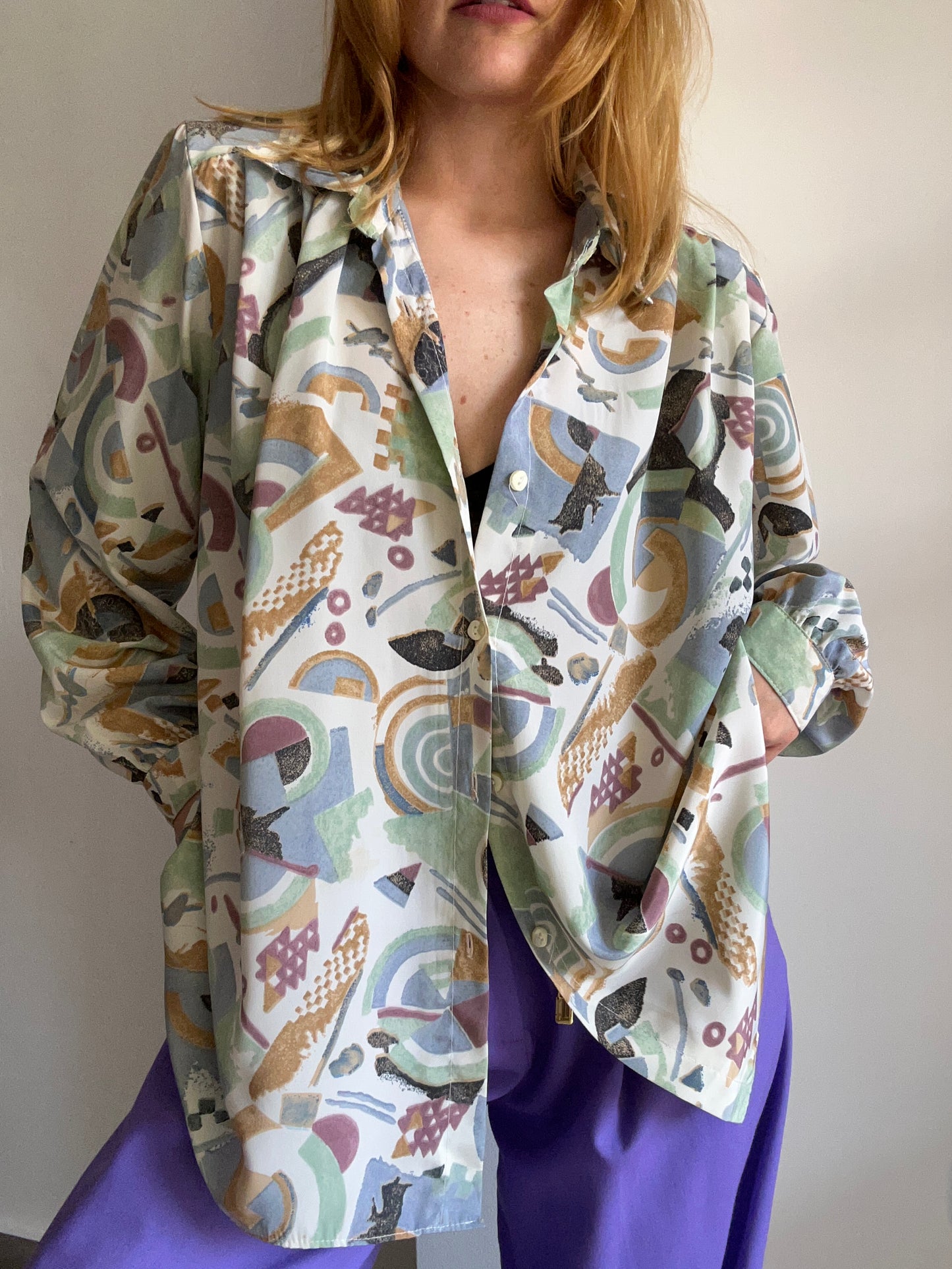 Abstract Print Shirt