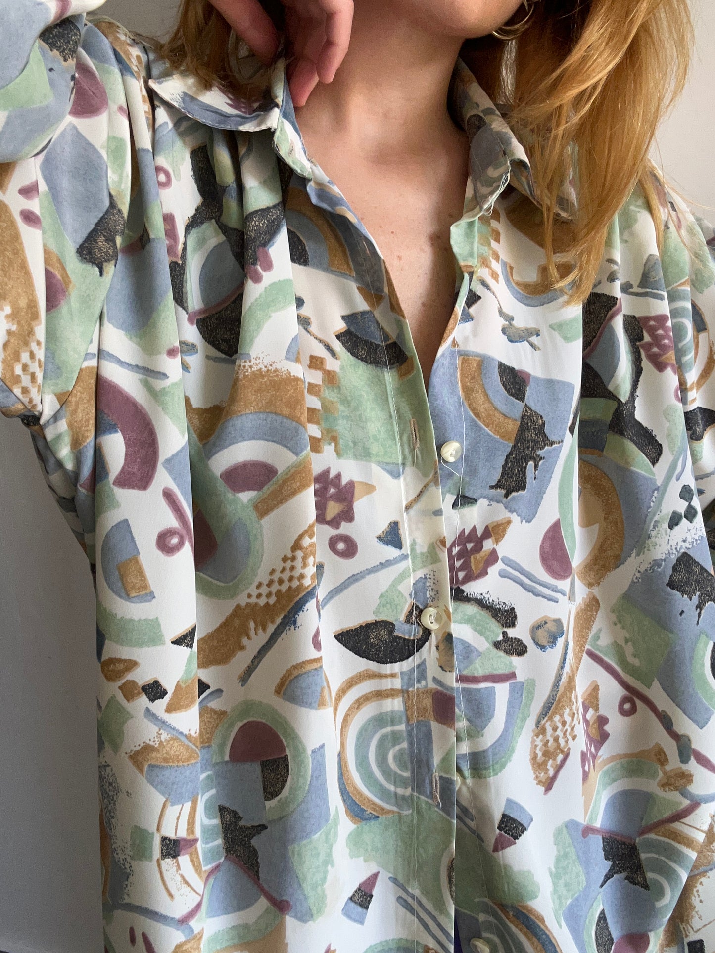 Abstract Print Shirt