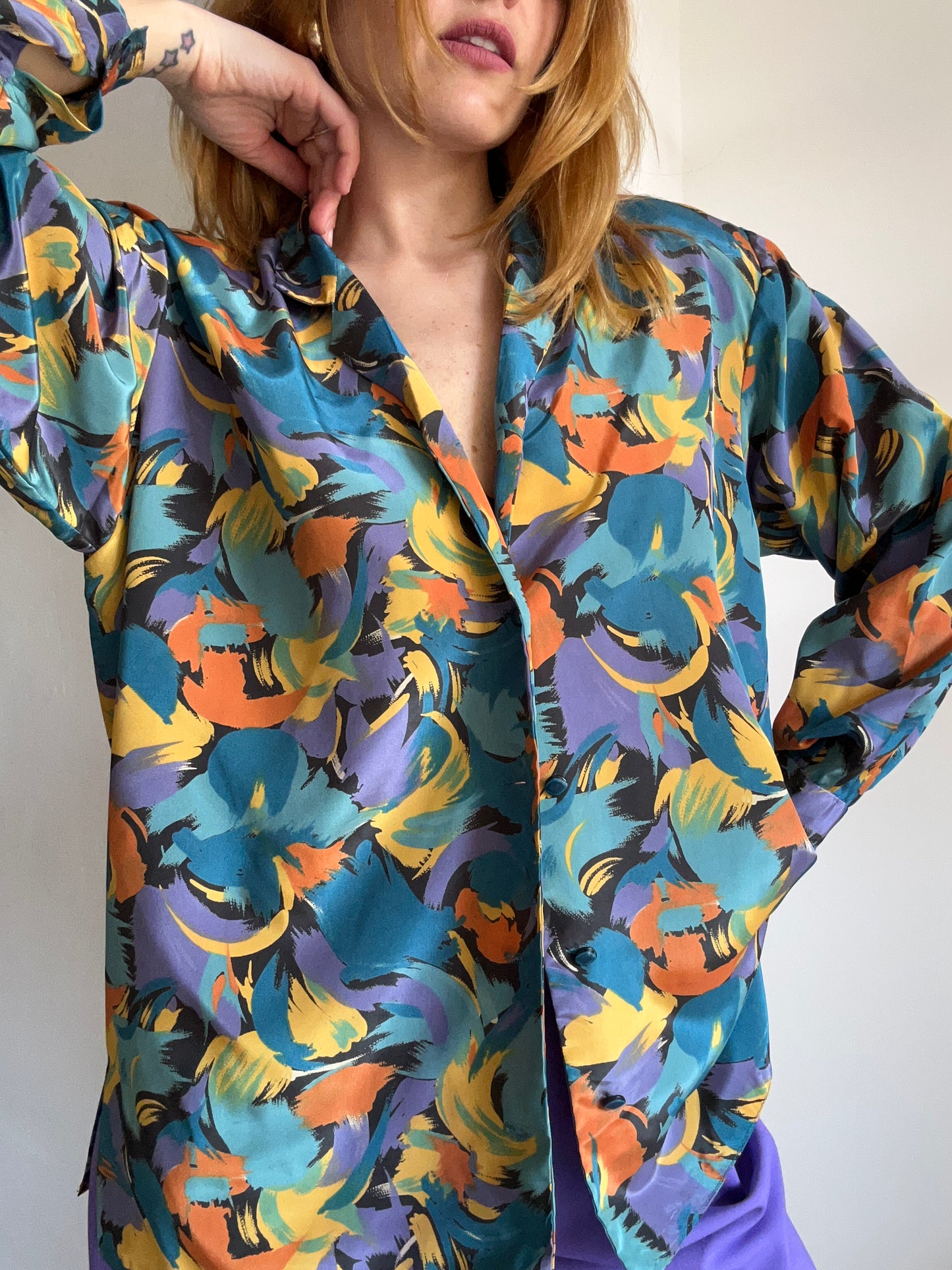 Abstract Print Shirt