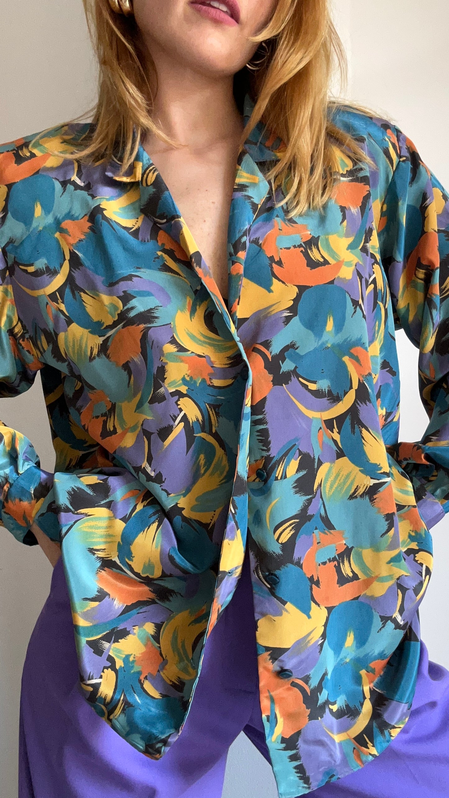 Abstract Print Shirt