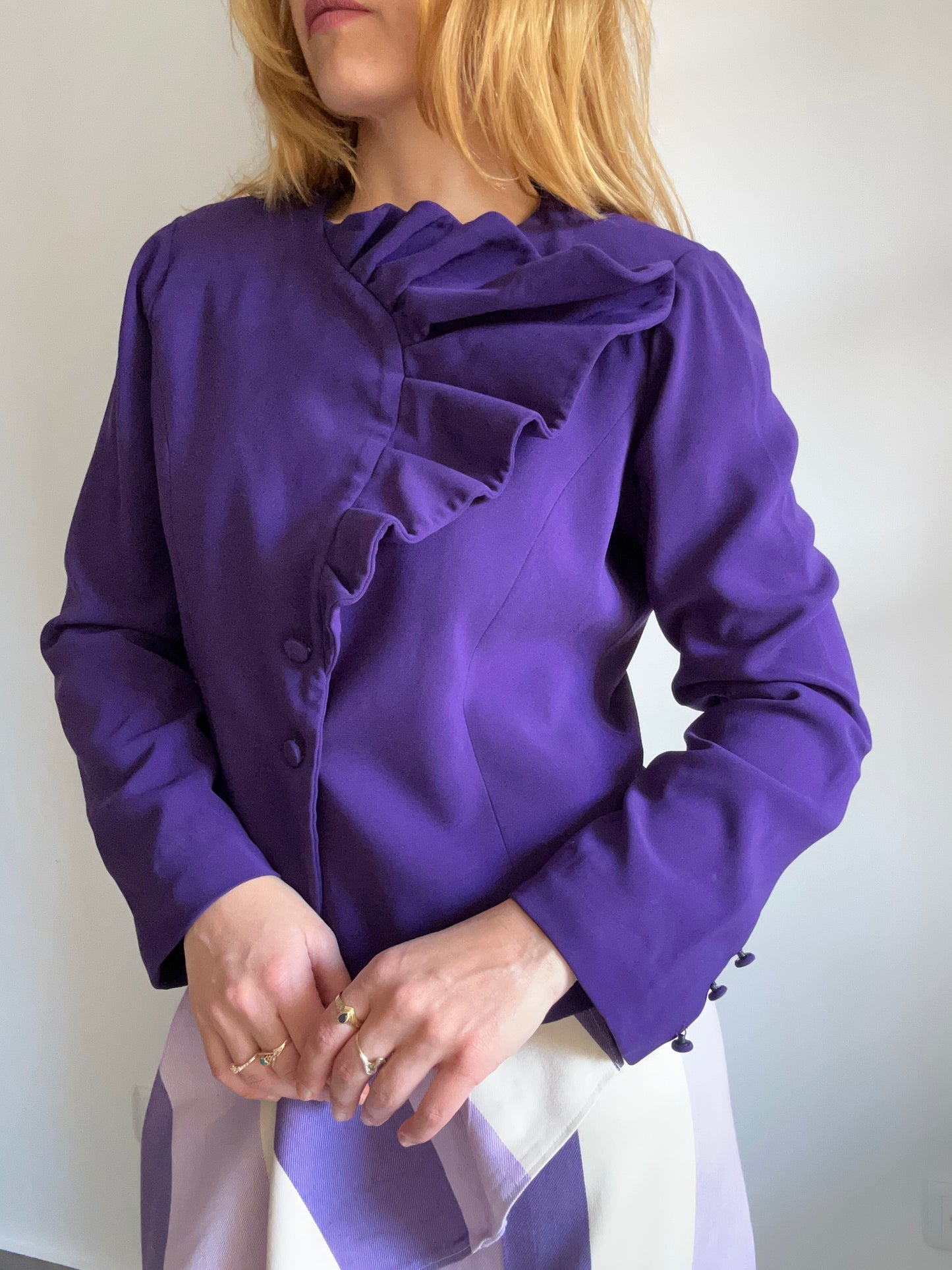 Purple Blazer