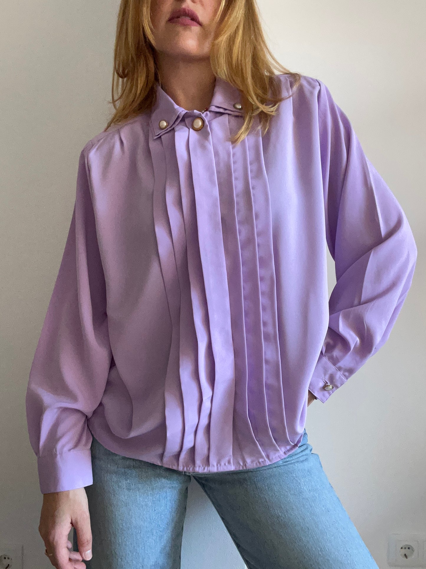 Lilac Long Sleeve Shirt