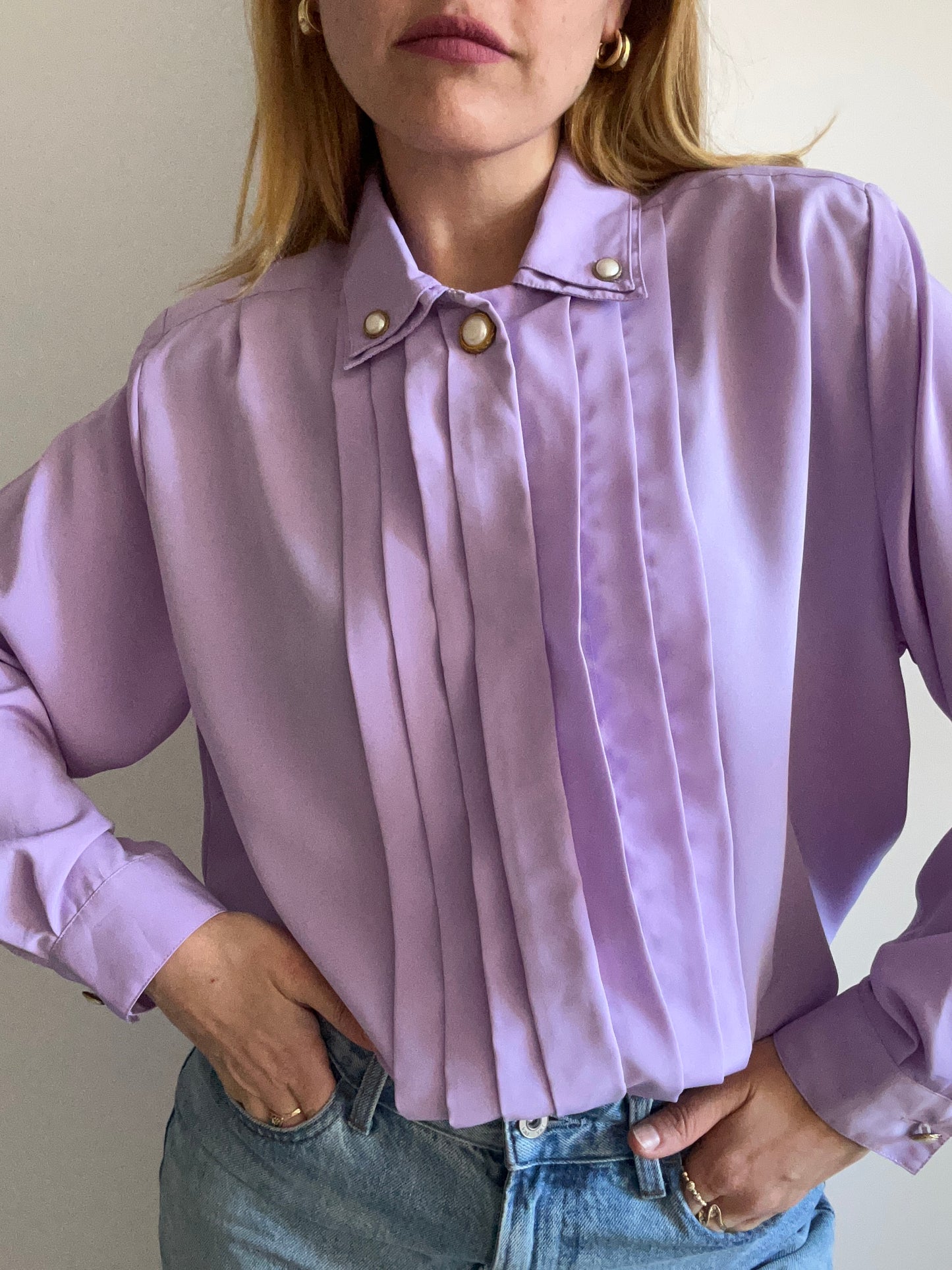 Lilac Long Sleeve Shirt