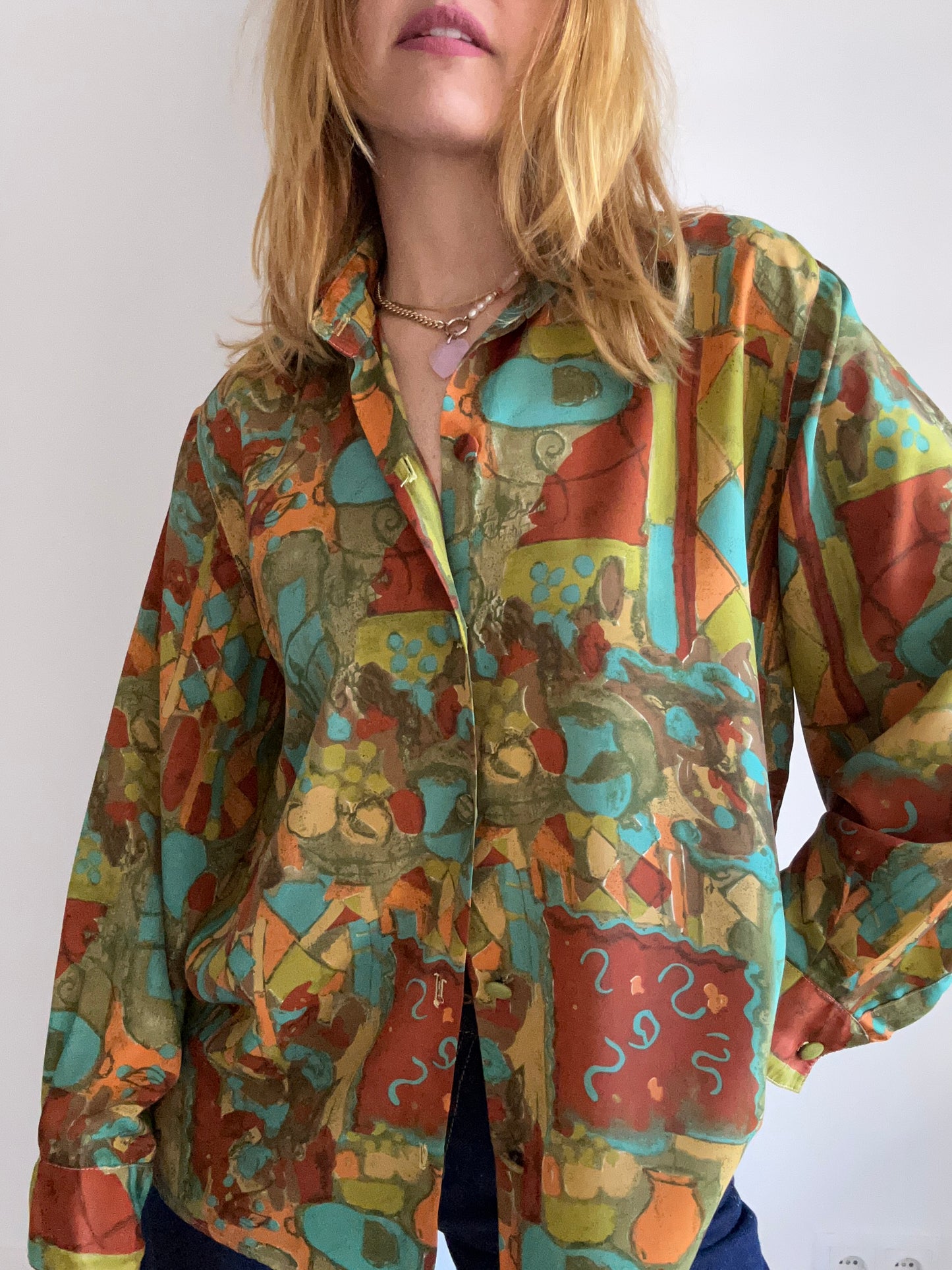 Abstract Print Shirt