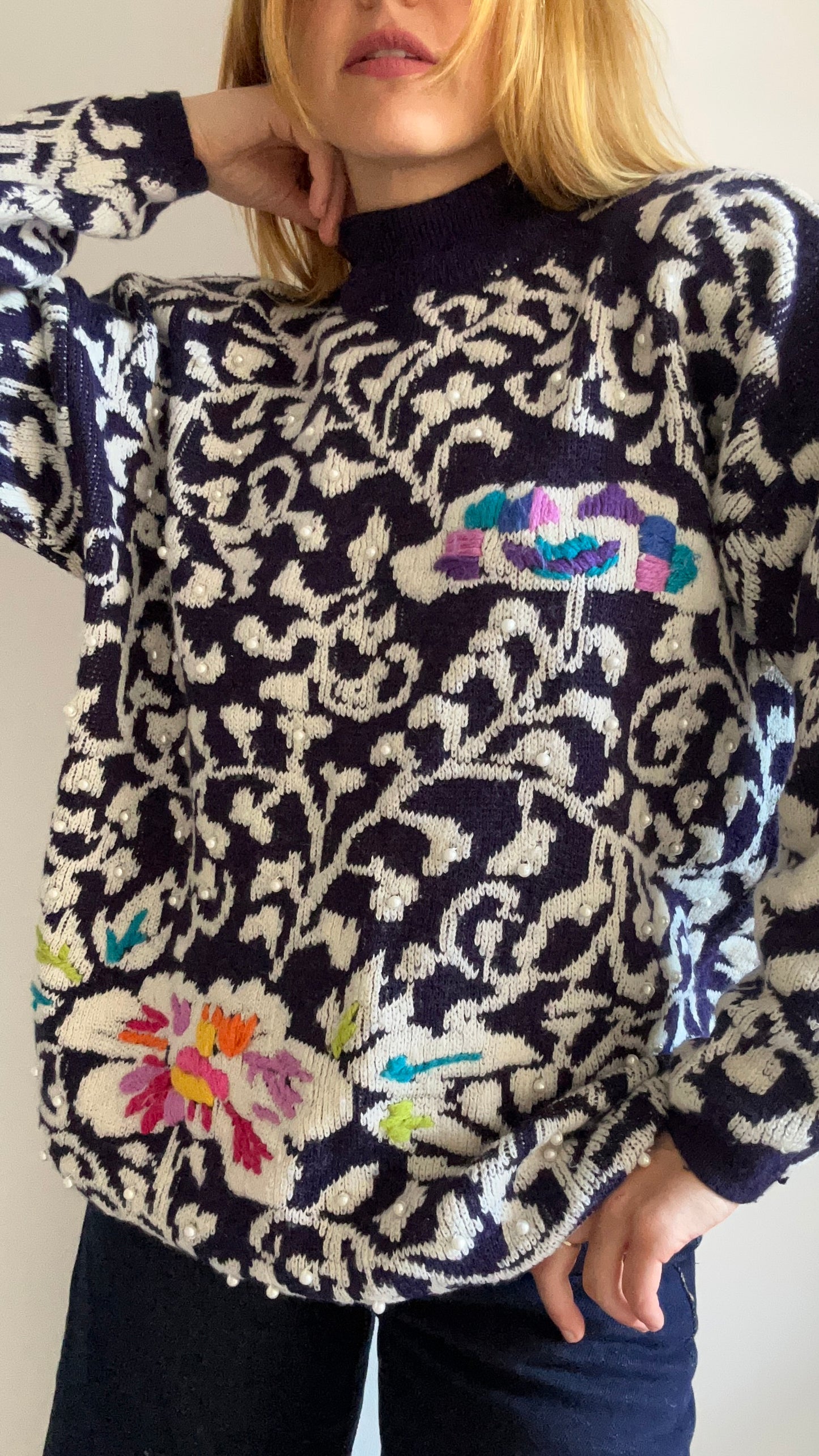 Floral Jumper