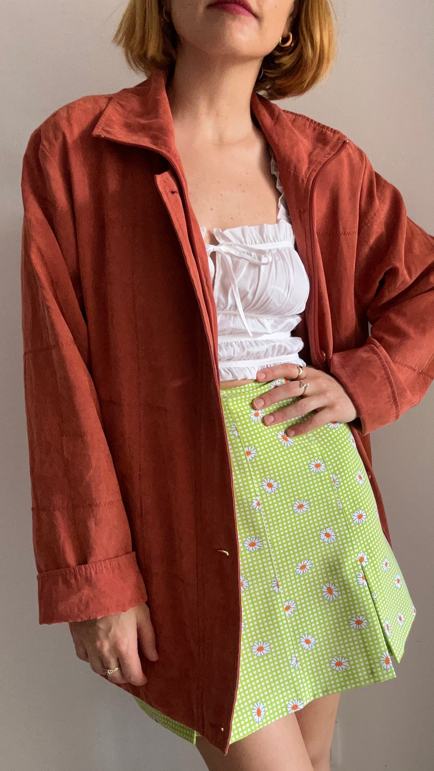 Orange Lightweight Coat