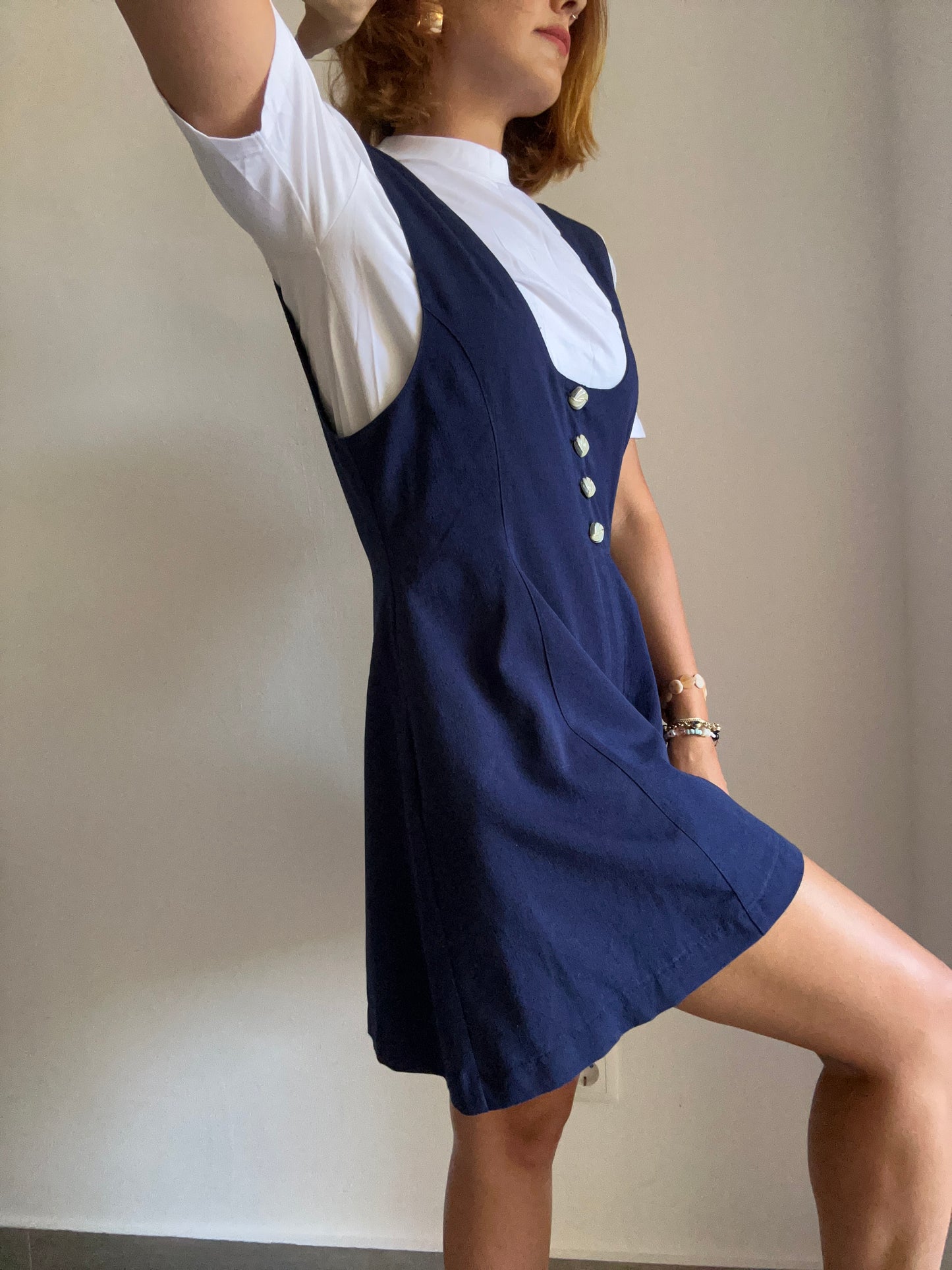 Navy Playsuit
