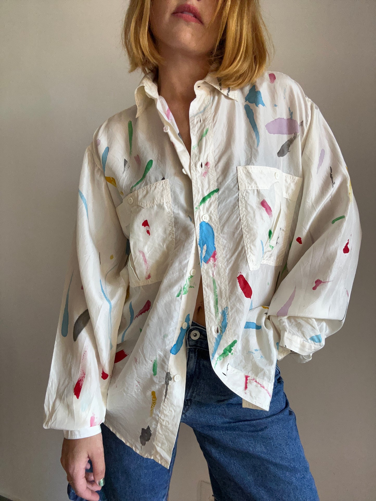 Abstrack Print Shirt