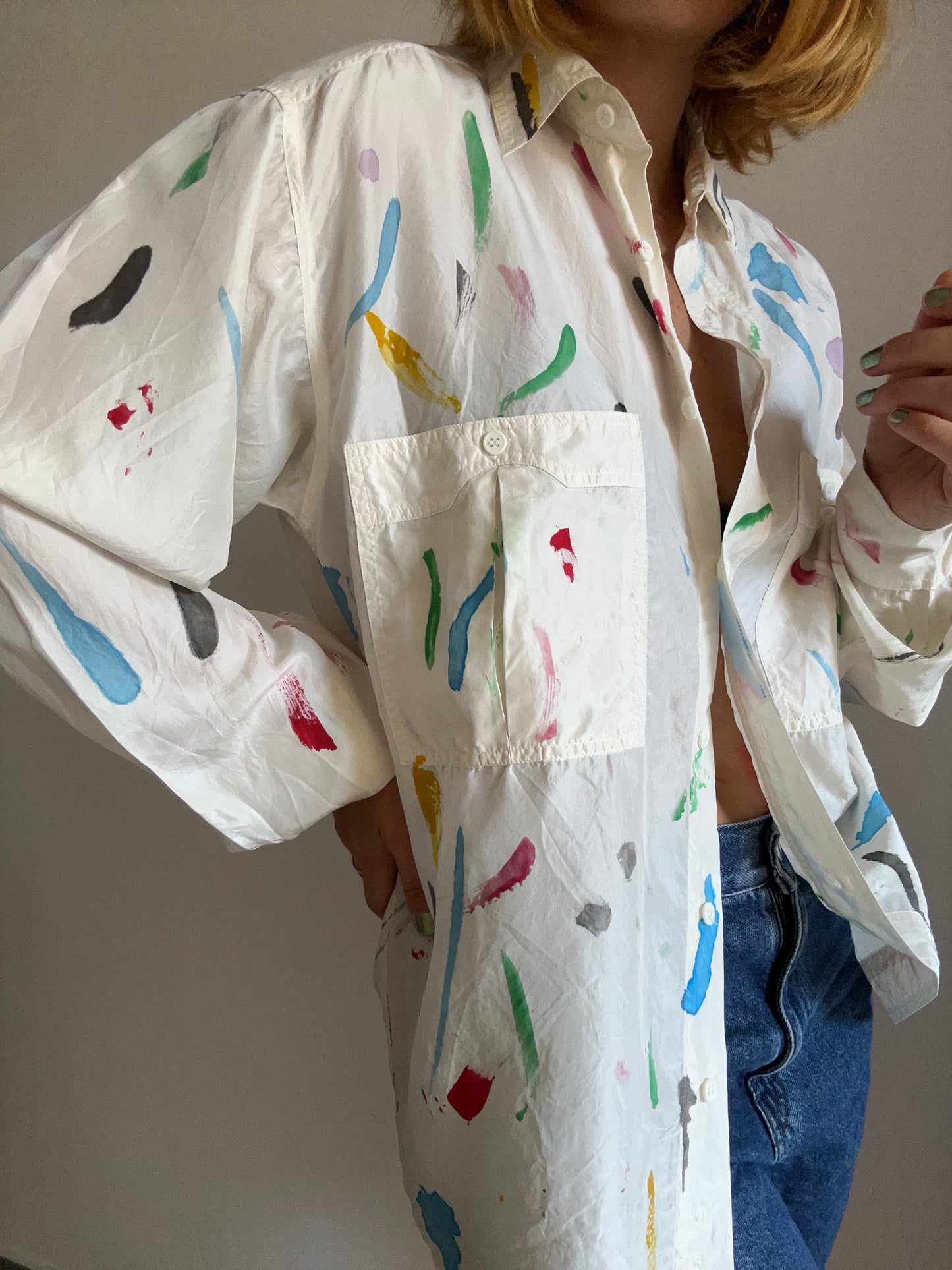 Abstrack Print Shirt
