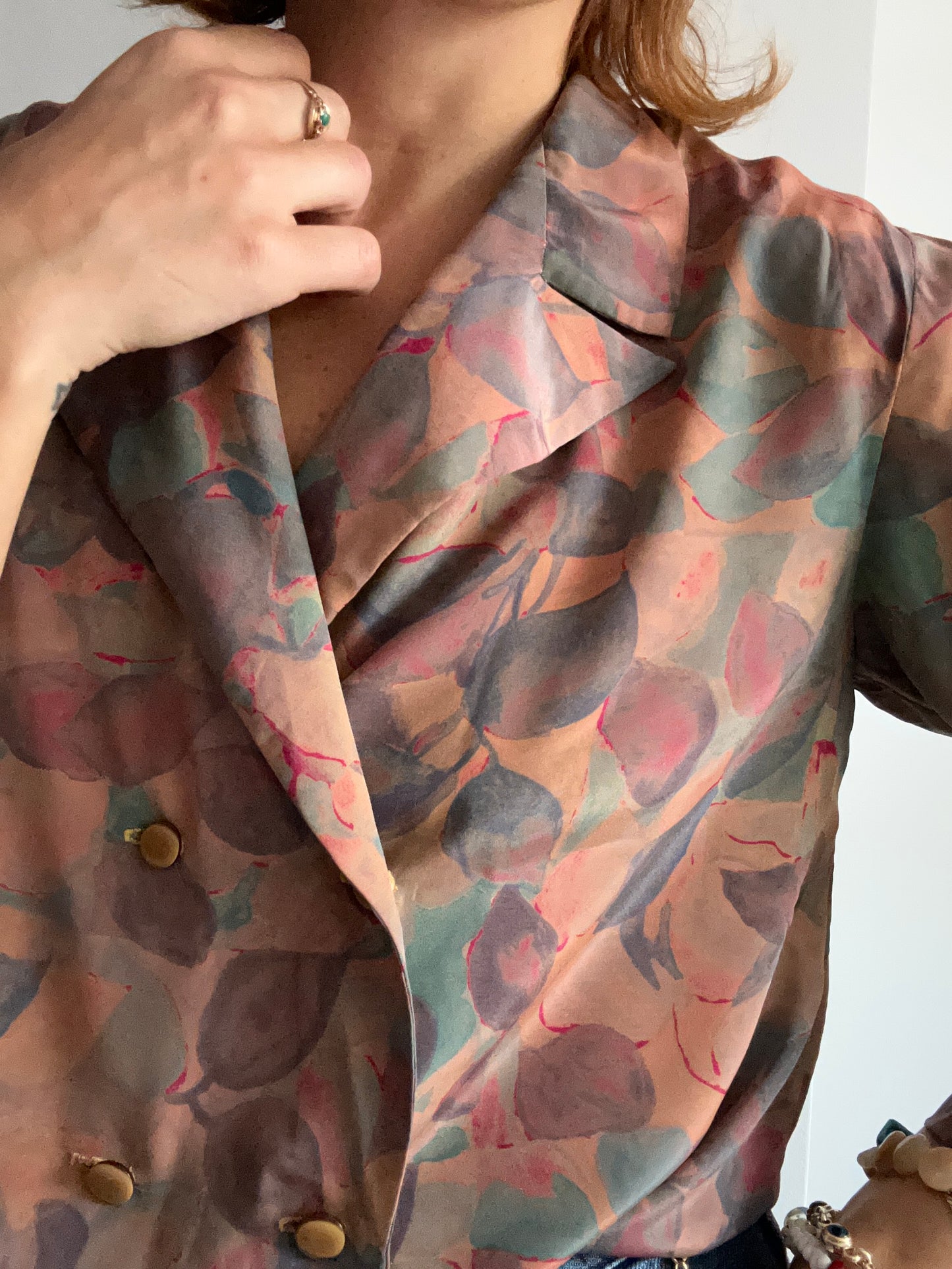 Abstract Print Blouse