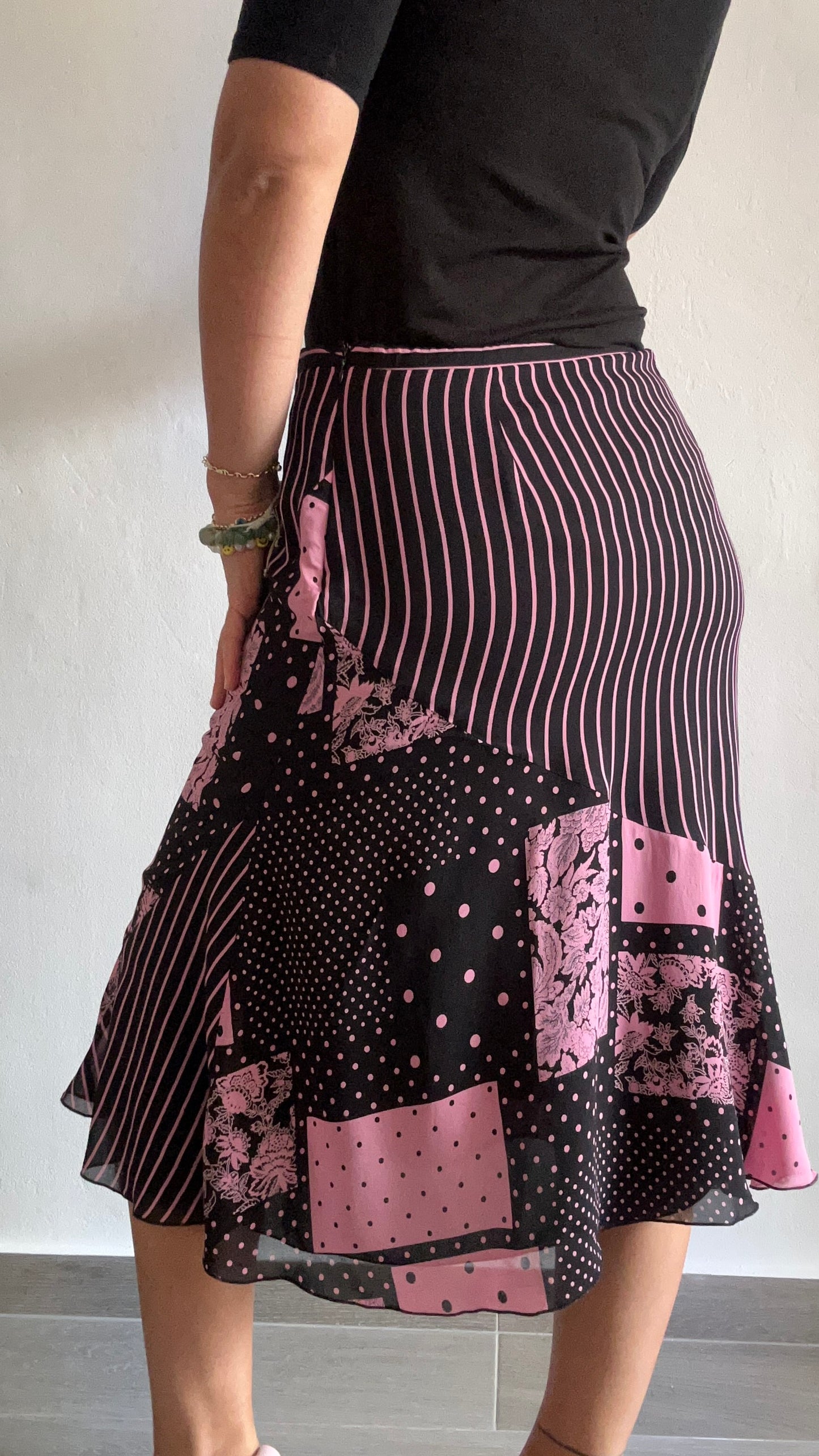 Y2K Chiffon Skirt