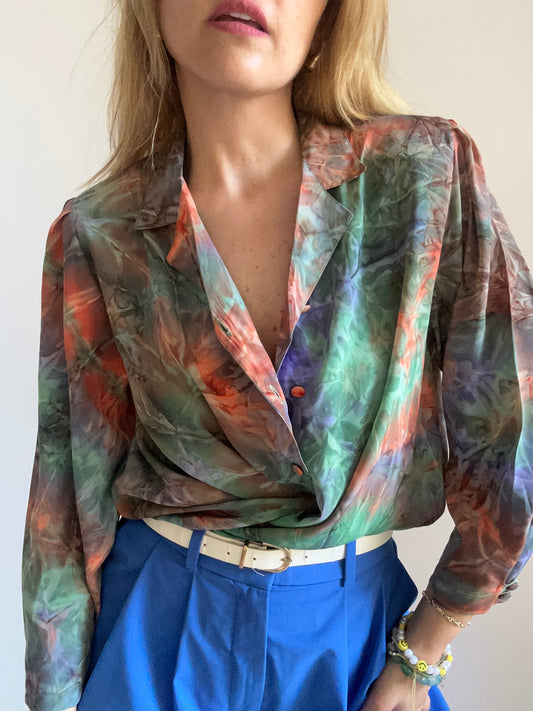 Abstract Print Shirt