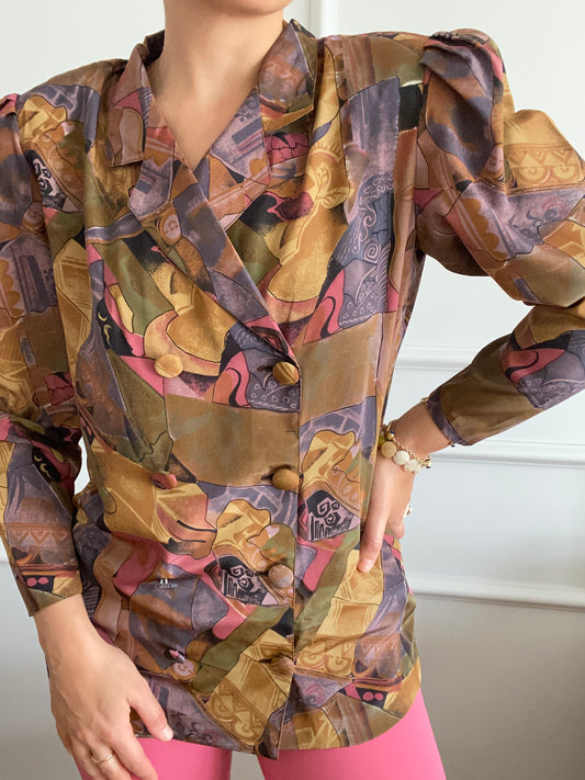 Floral Print Blouse