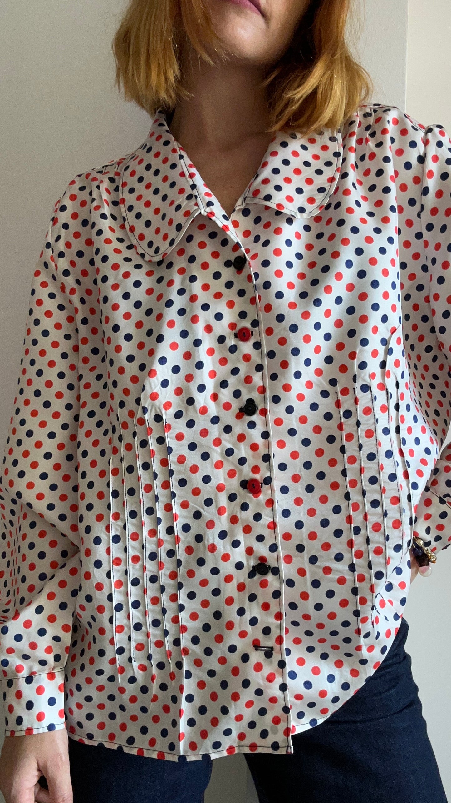 Polka Dot Blouse
