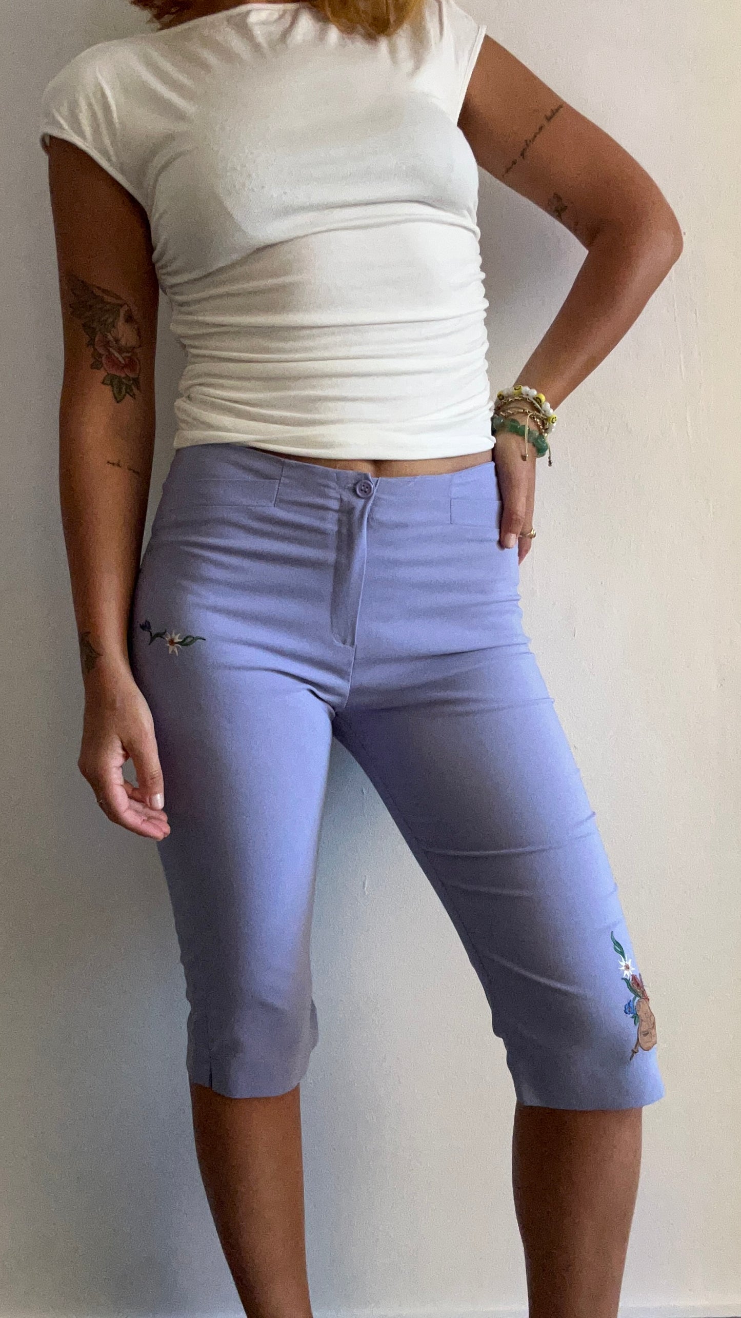 Lilac Capri Pants