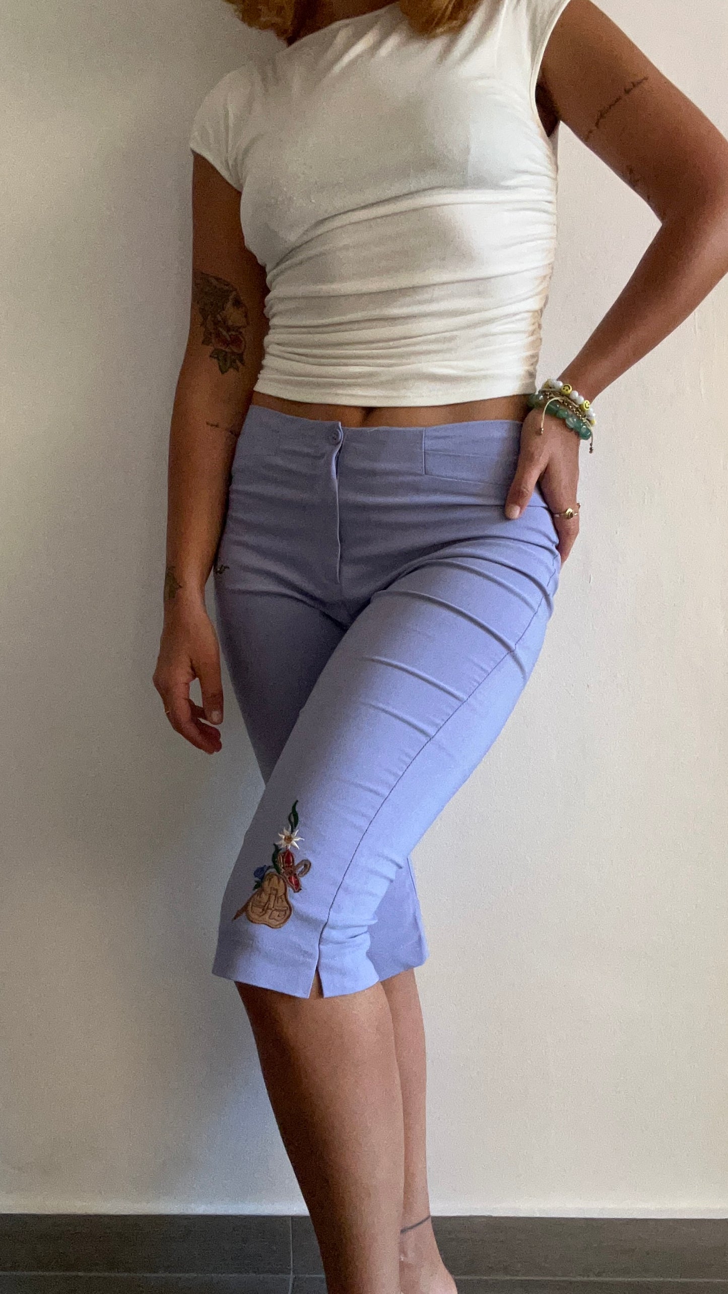 Lilac Capri Pants