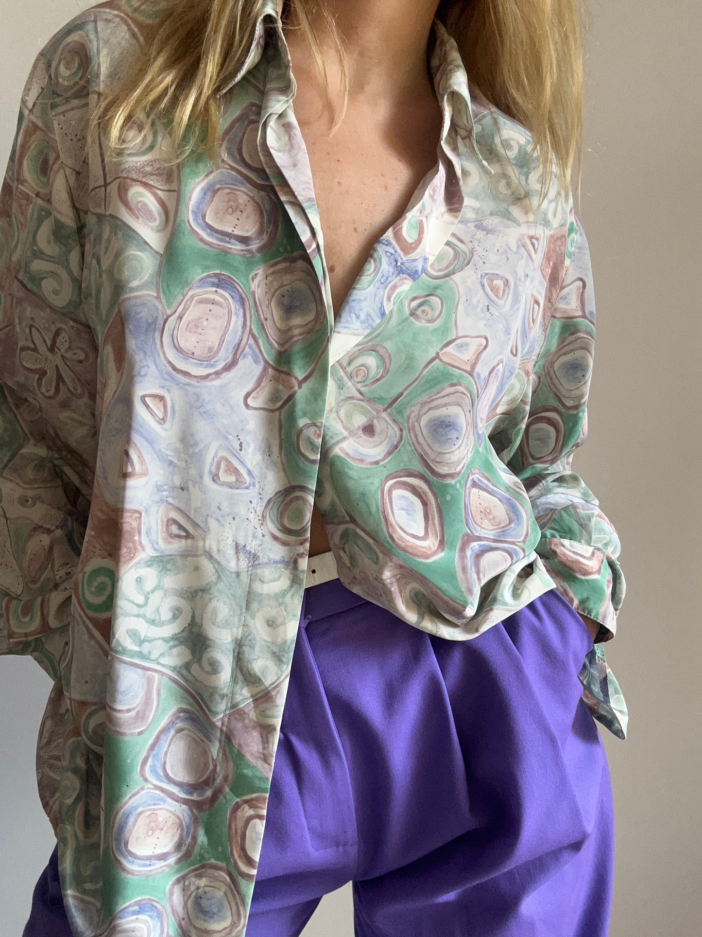 Abstract Print Shirt