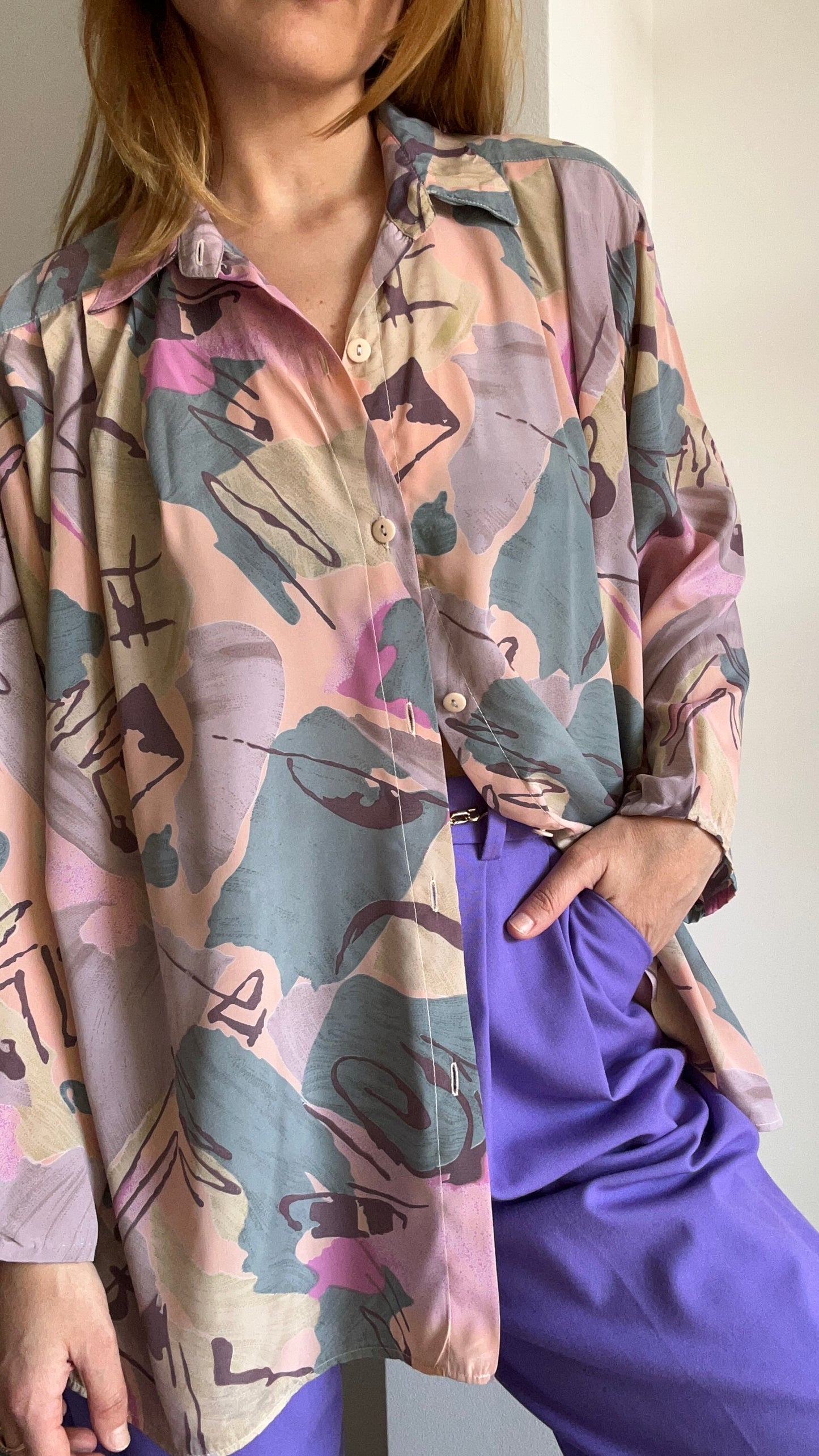Abstract Print Shirt
