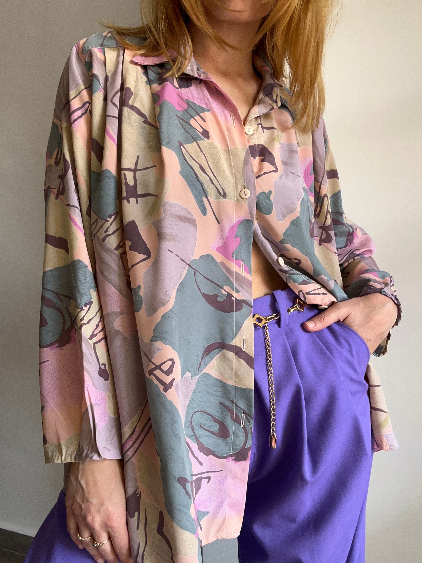 Abstract Print Shirt