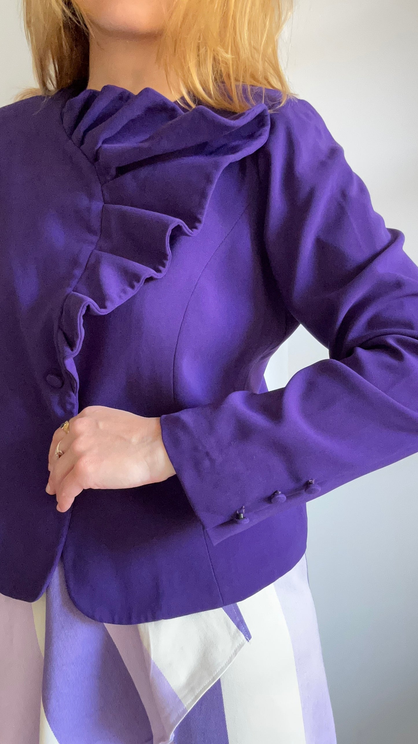 Purple Blazer