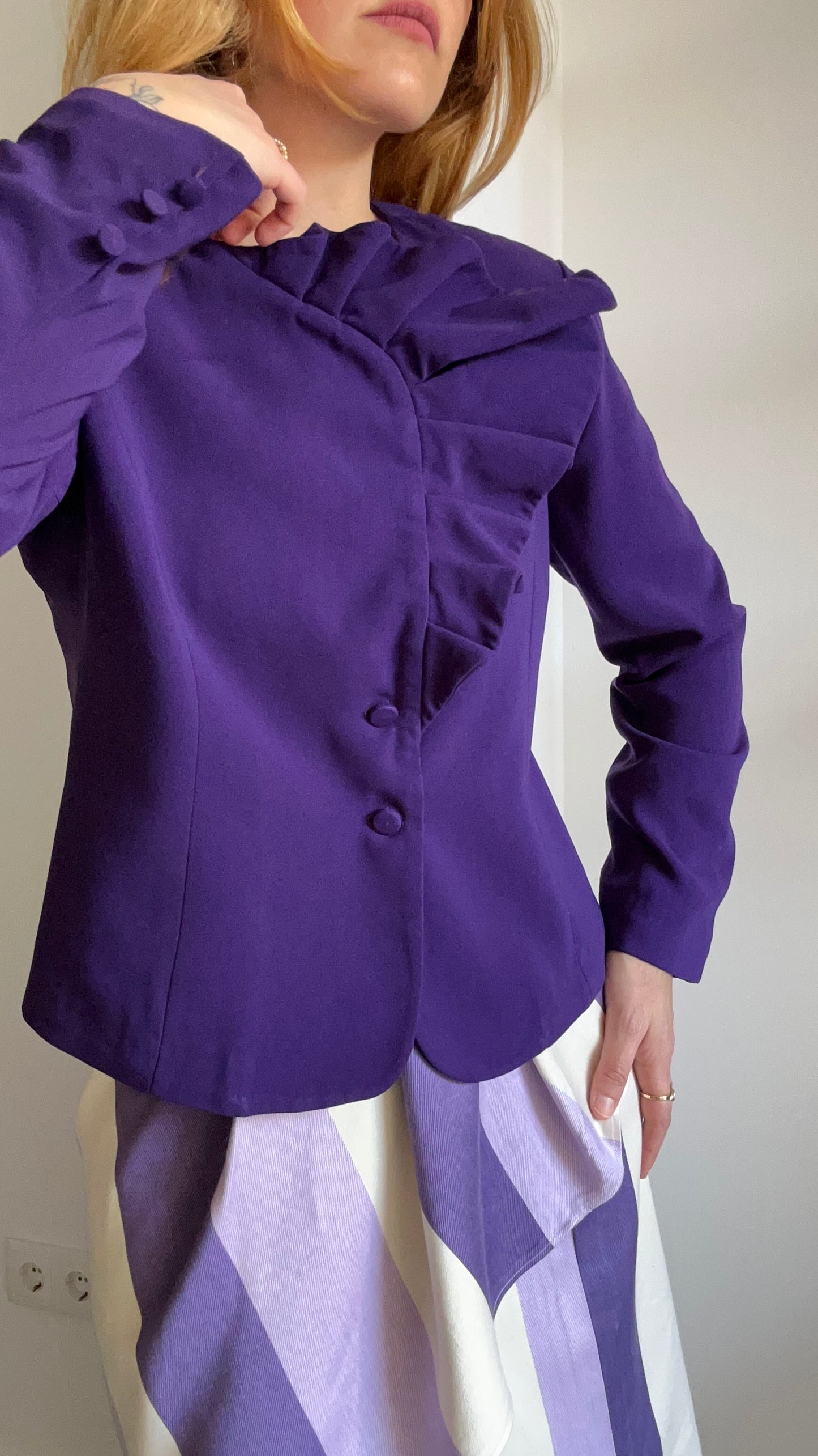 Purple Blazer