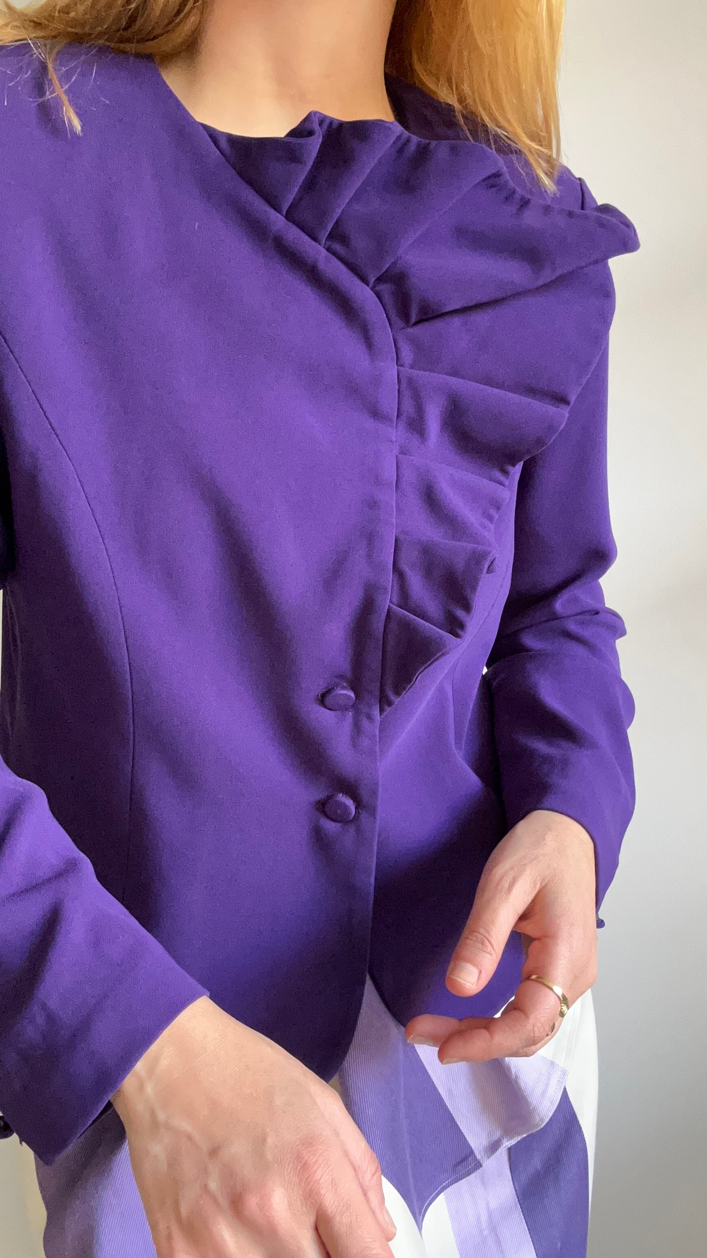 Purple Blazer