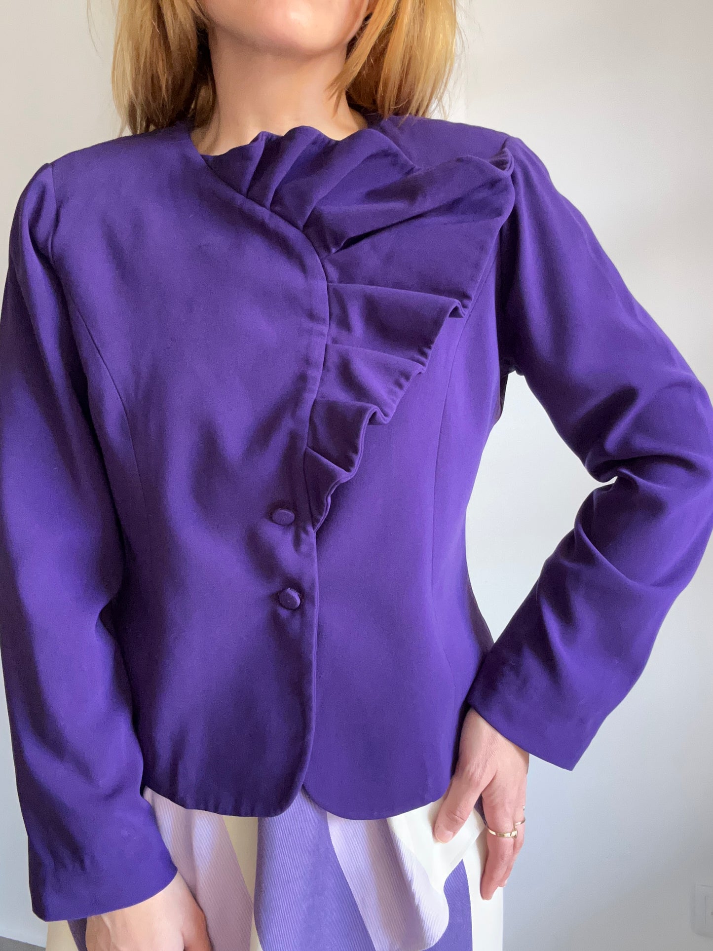 Purple Blazer