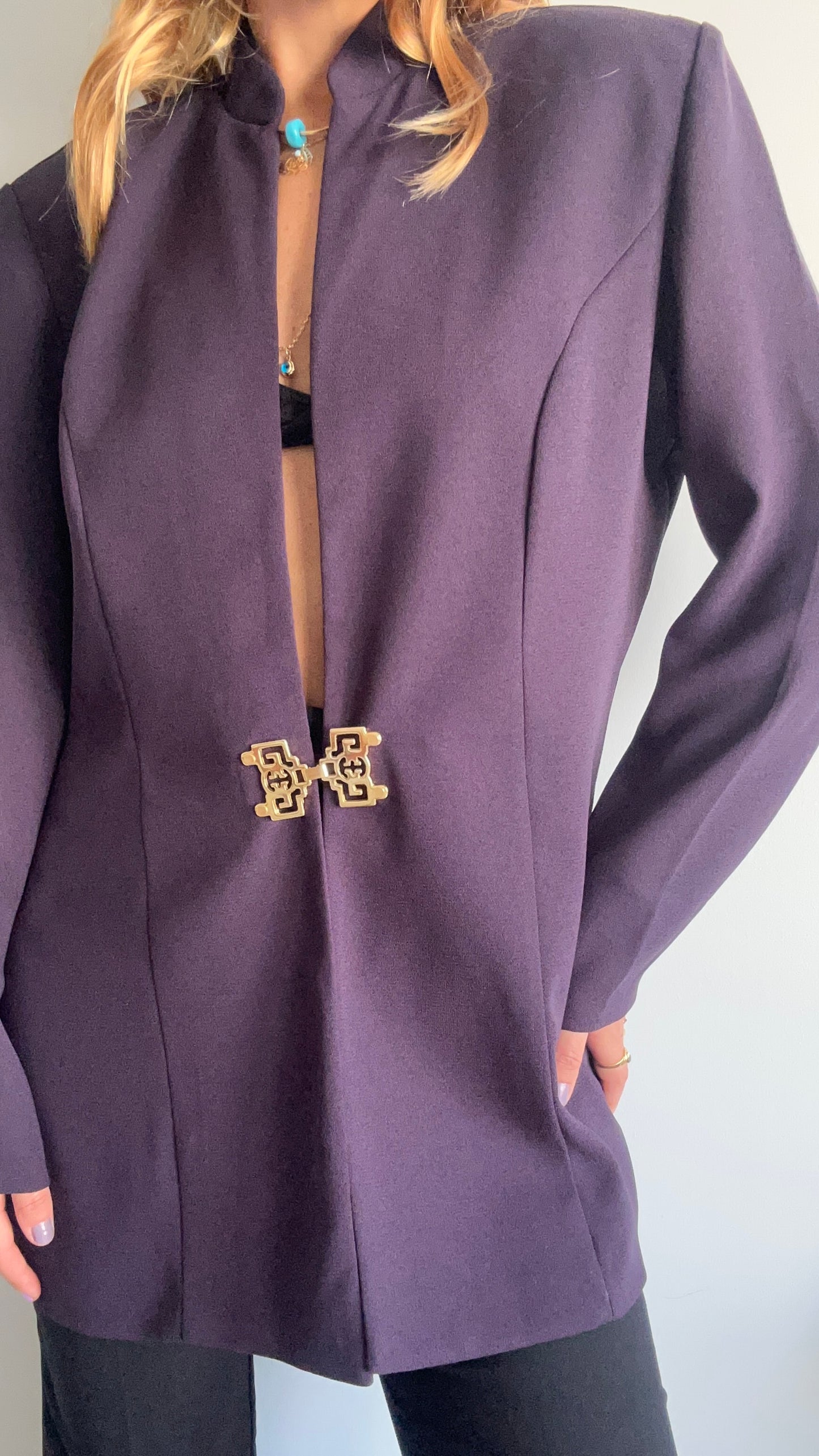 Purple Lightweight Blazer