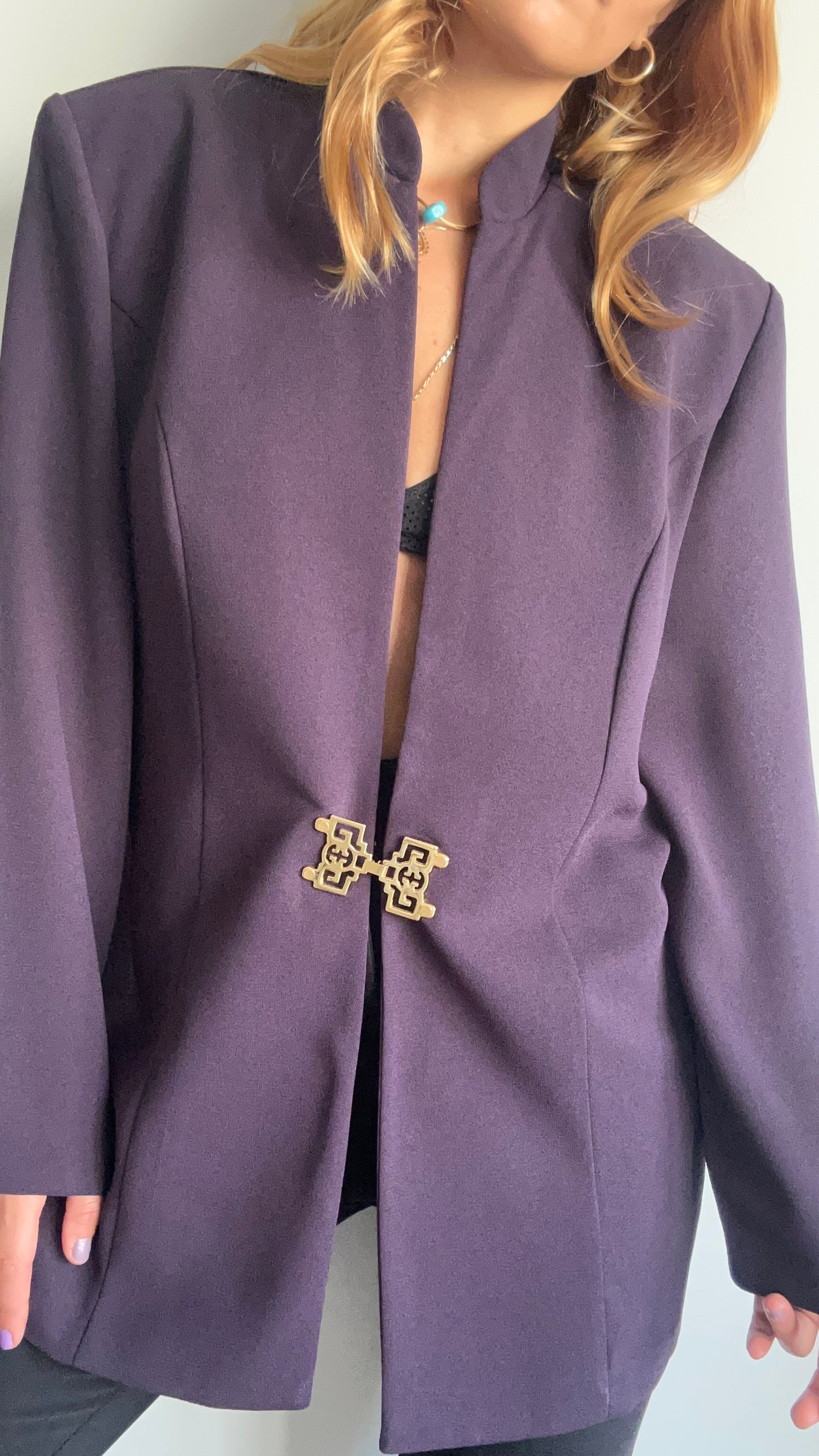 Purple Lightweight Blazer