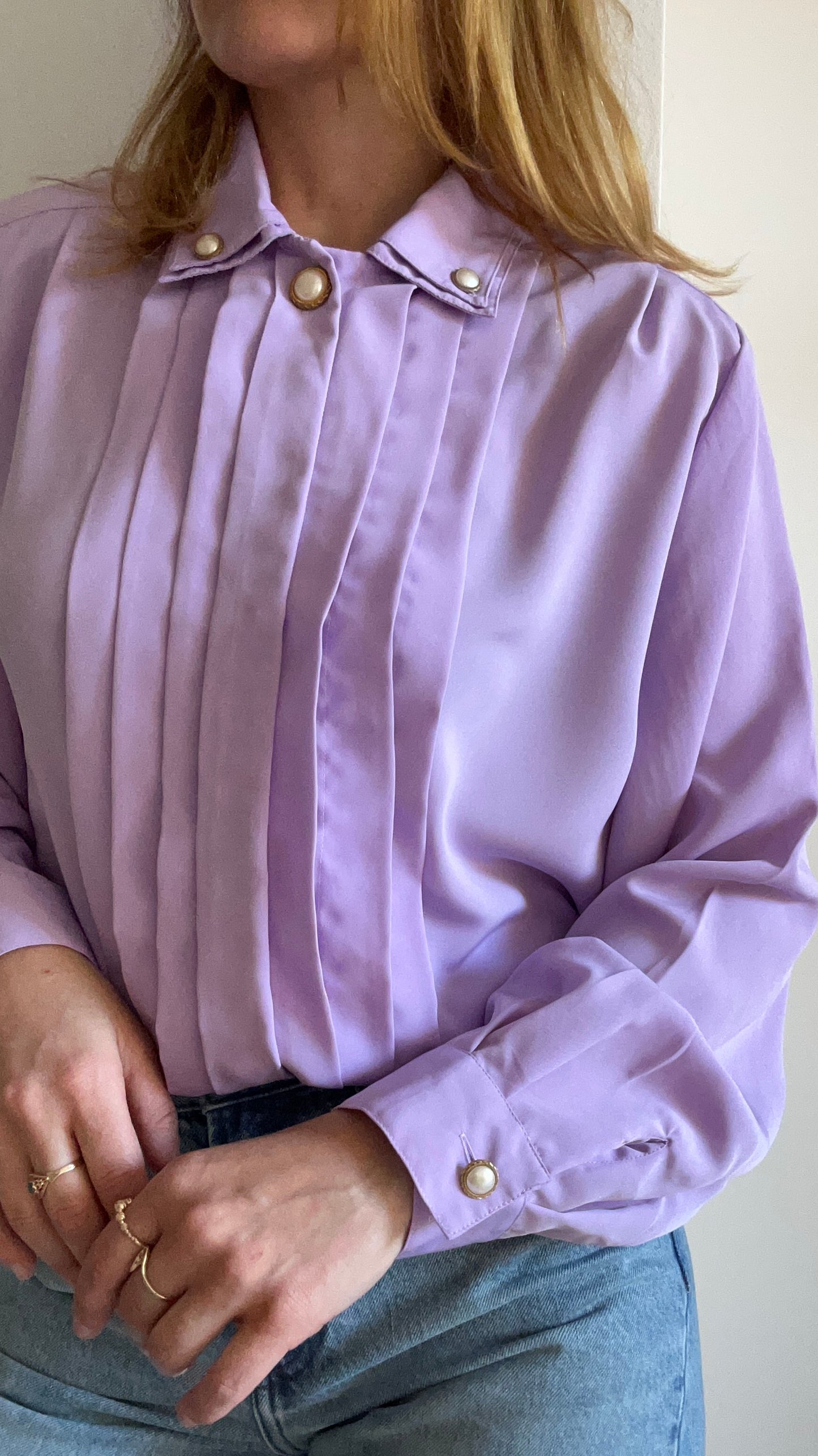 Lilac Long Sleeve Shirt