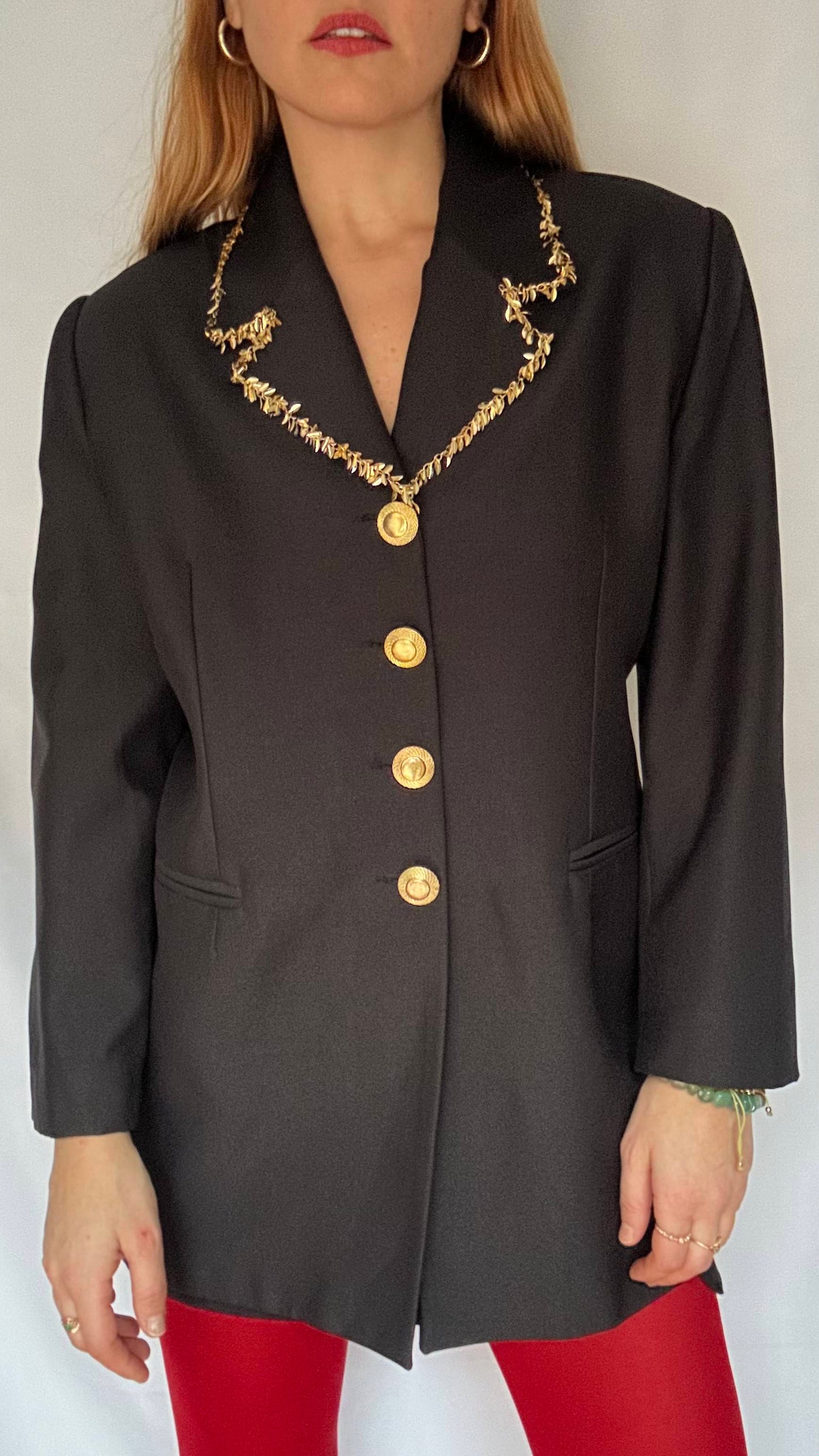 TH Reworked Black Blazer