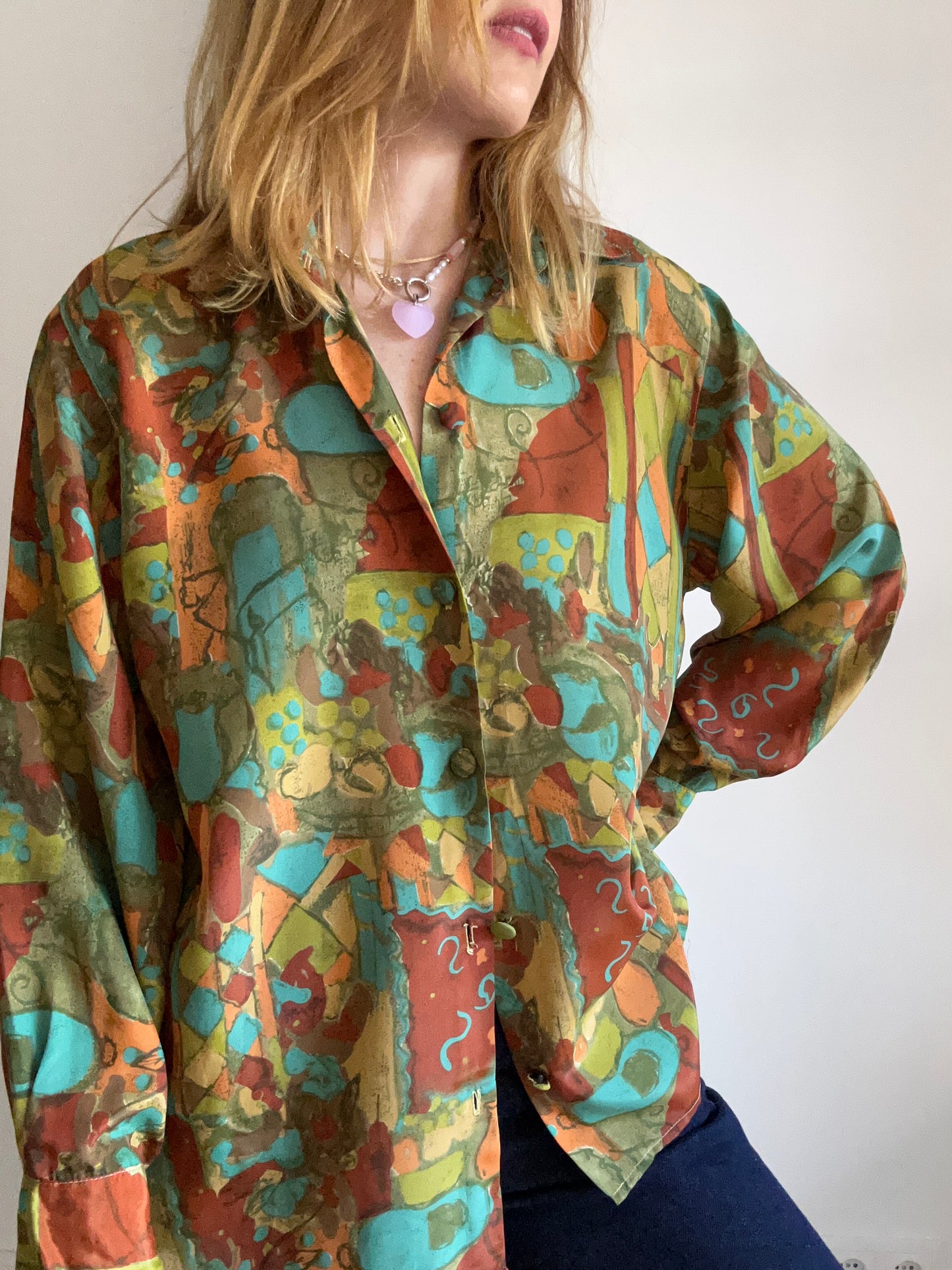 Abstract Print Shirt