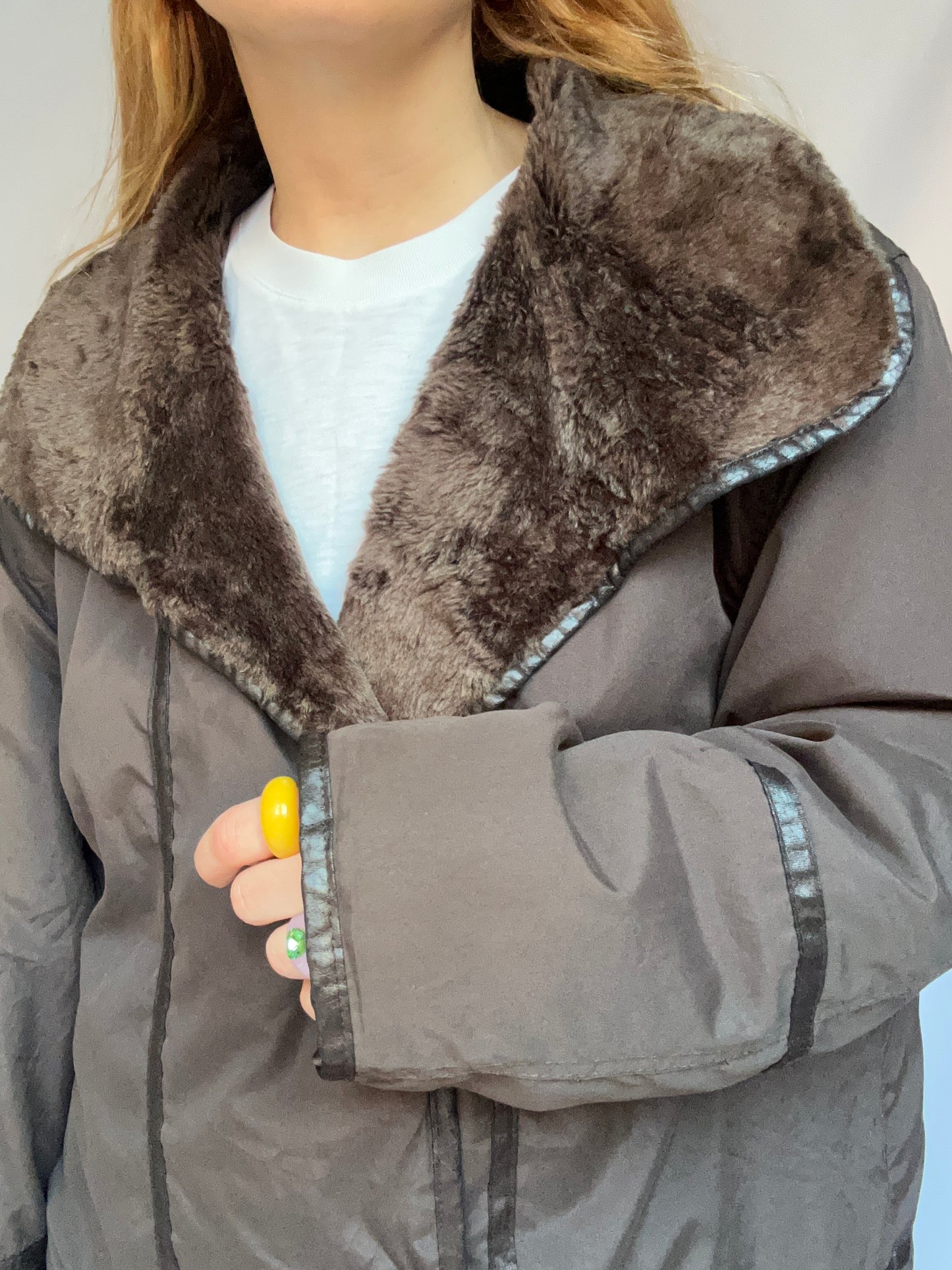 Brown Lightweight Fur Coat