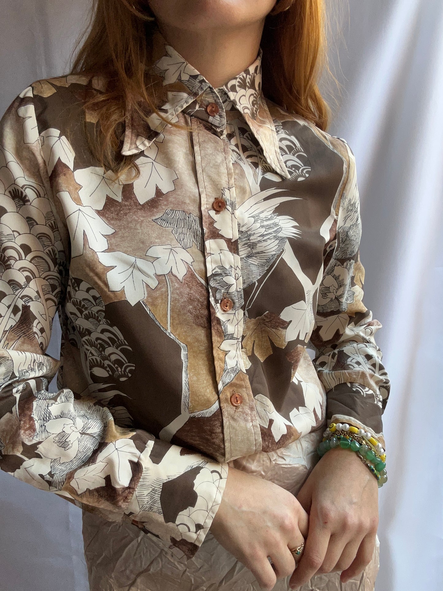 70s Floral Shirt