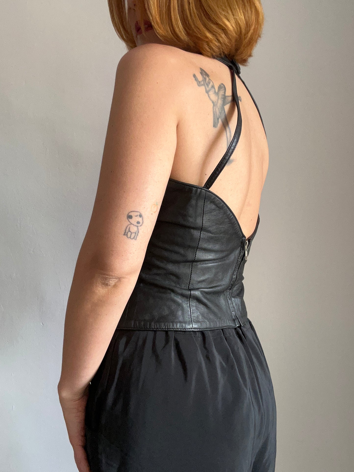 Black Leather Top