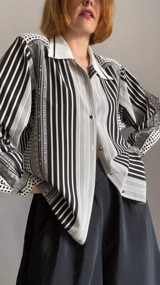 Abstract Print Shirt