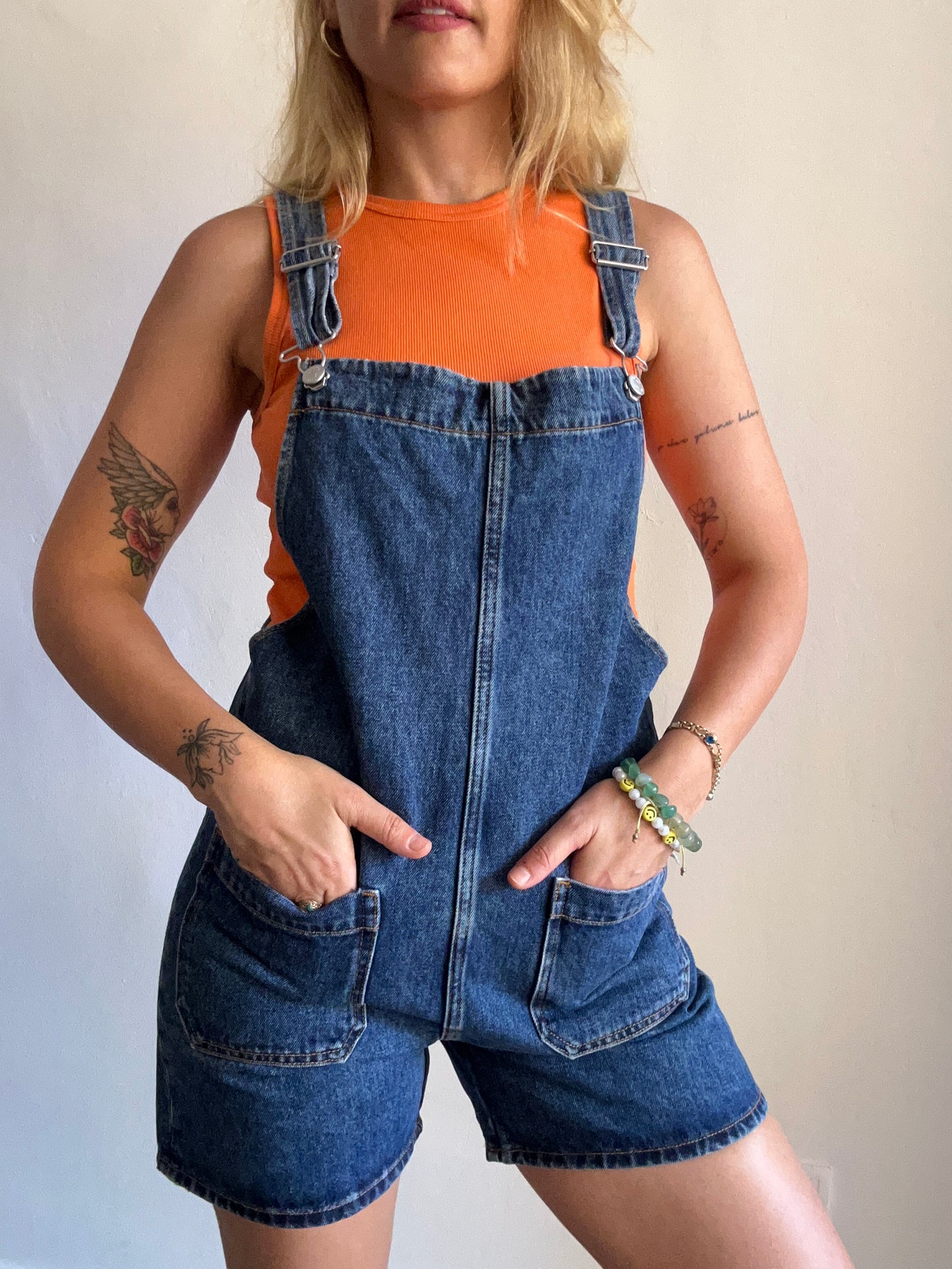 Denim Dungarees