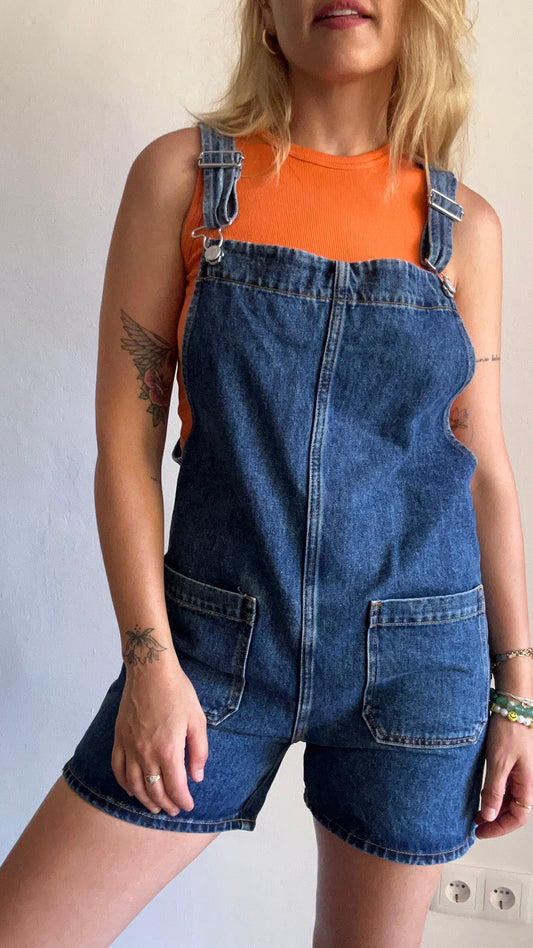 Denim Dungarees