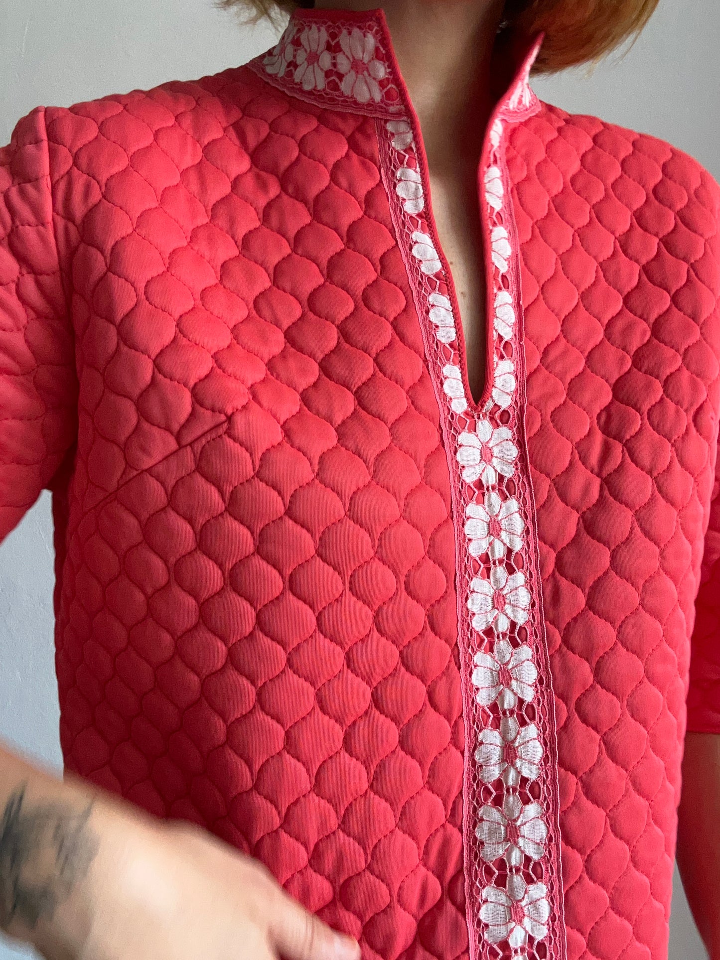 Quilted Mini Dress