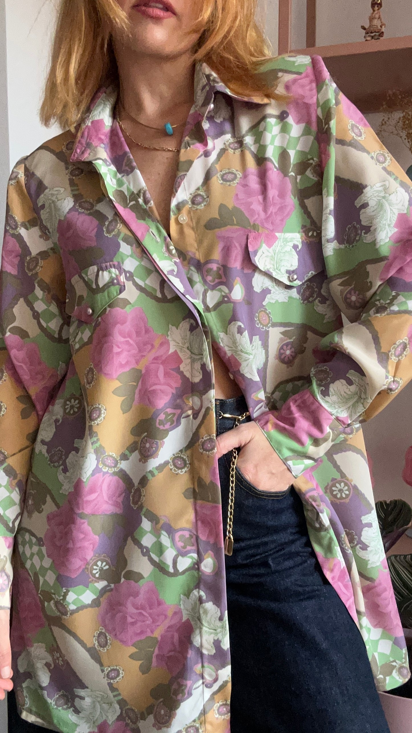 Floral Print Shirt