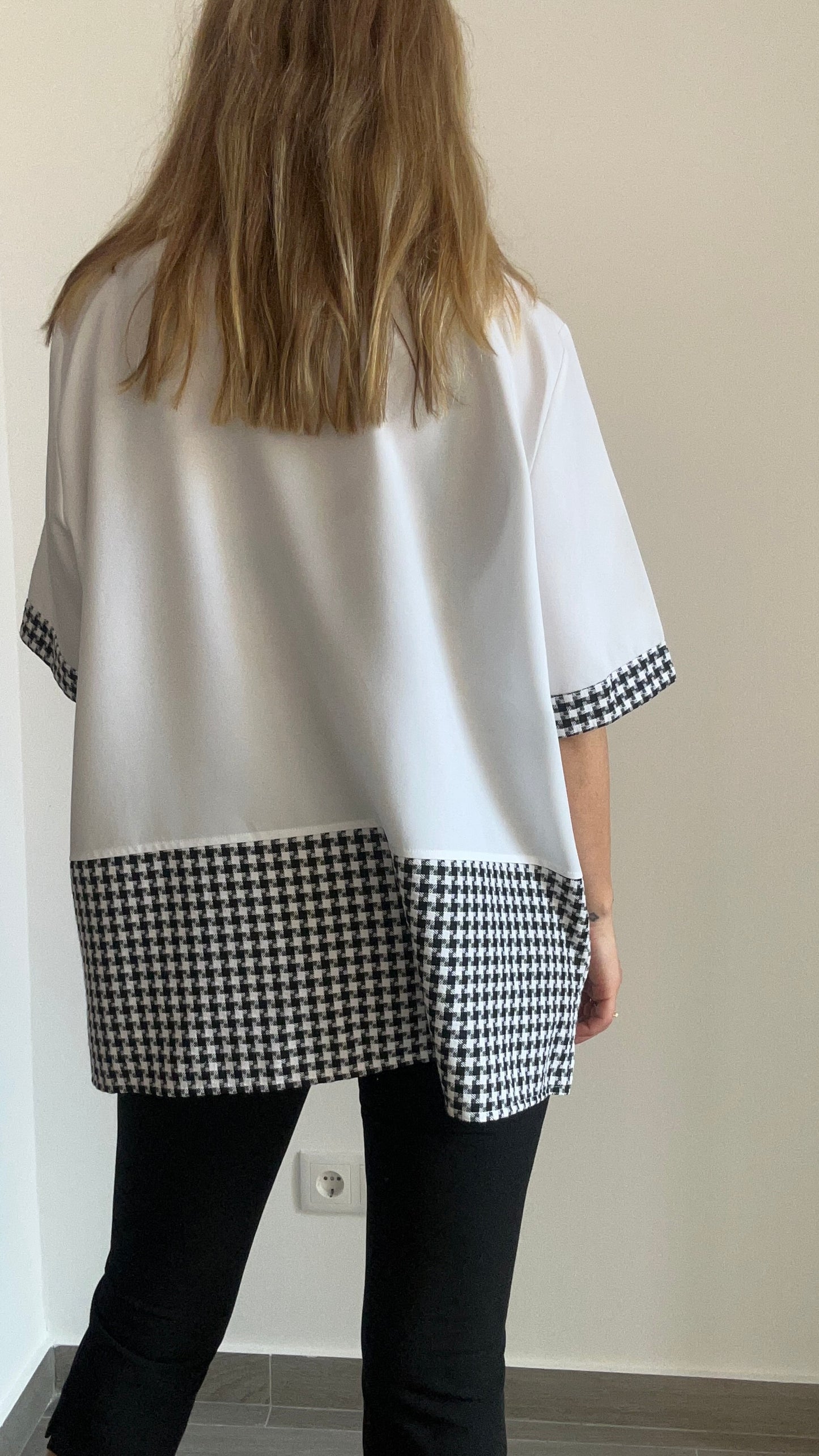 White Oversized Blouse