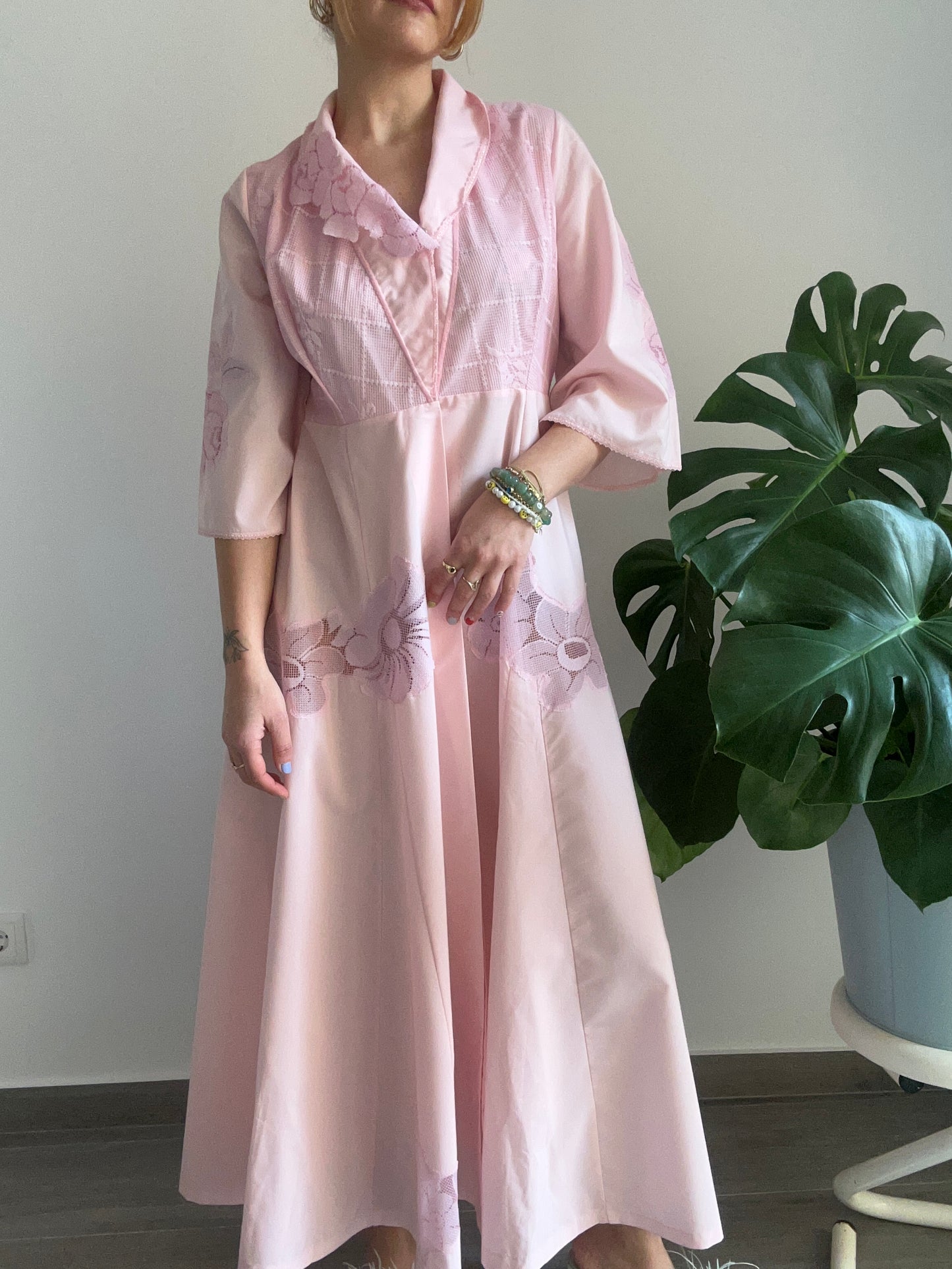 Vintage Pink Robe