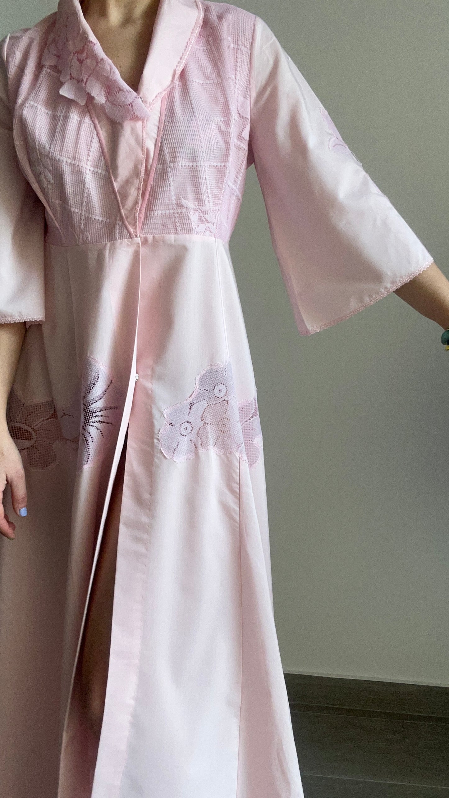 Vintage Pink Robe