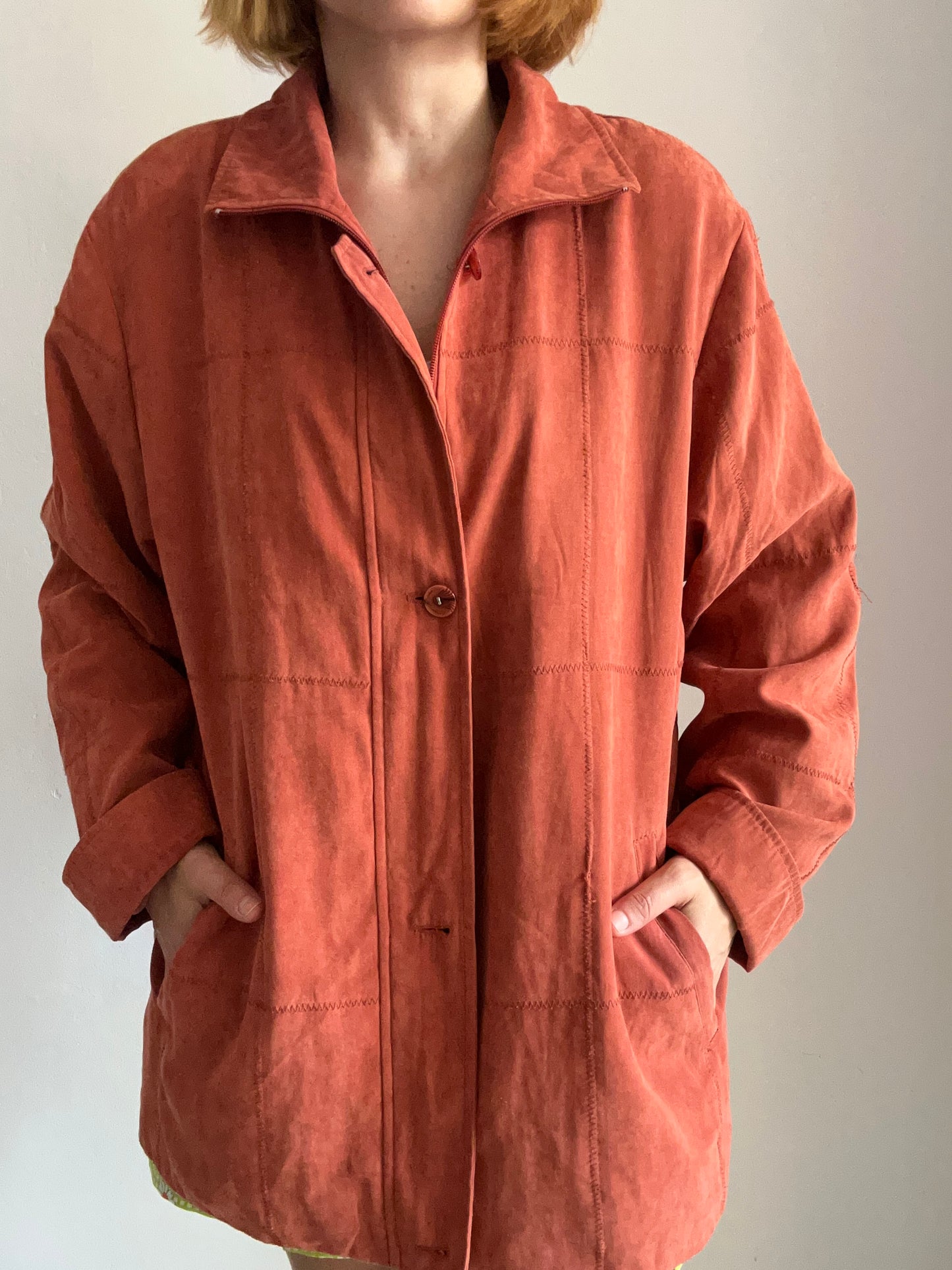 Orange Lightweight Coat