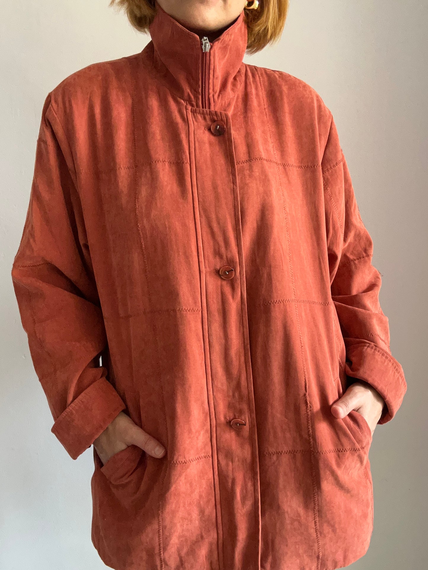 Orange Lightweight Coat