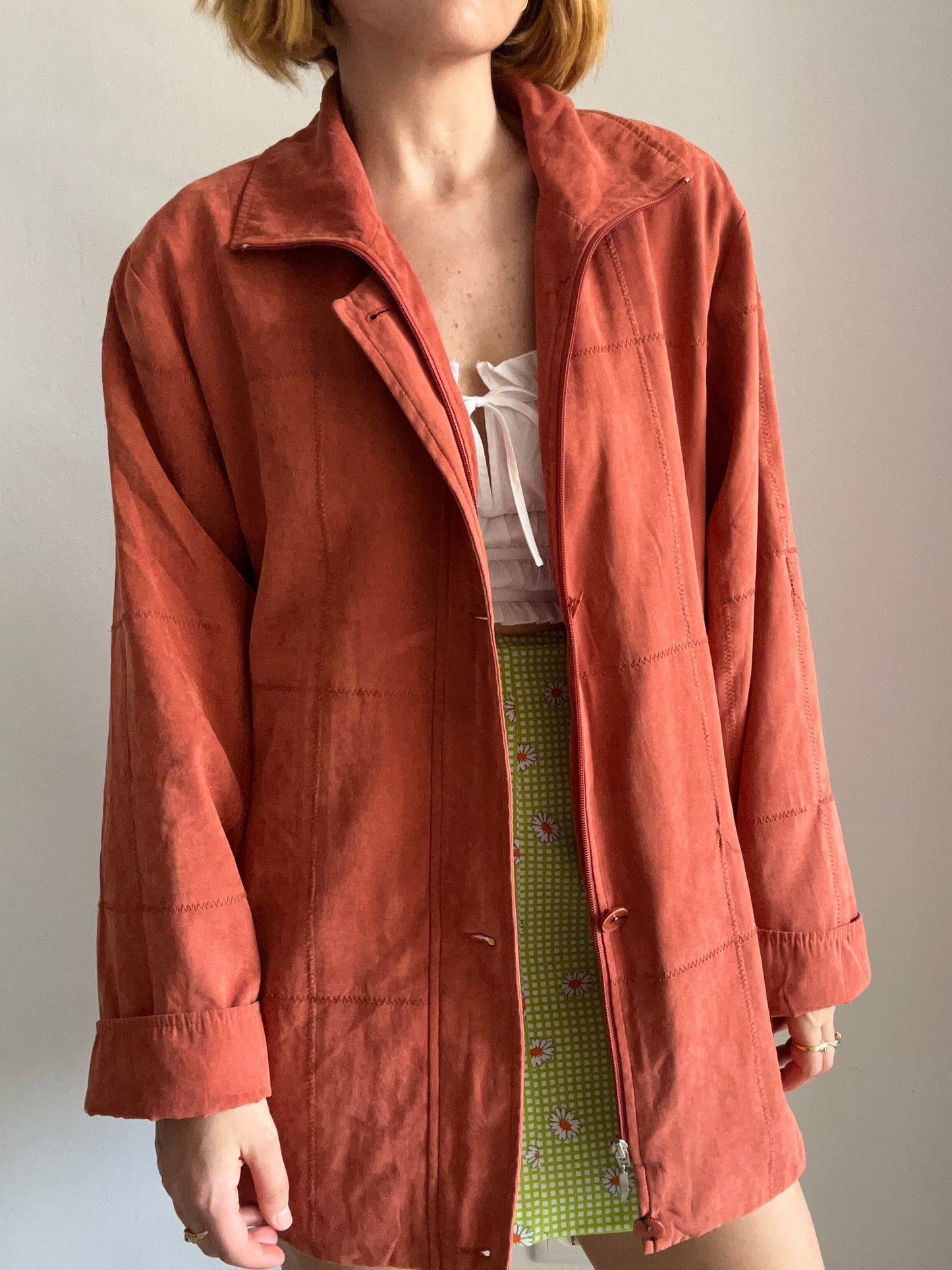 Orange Lightweight Coat
