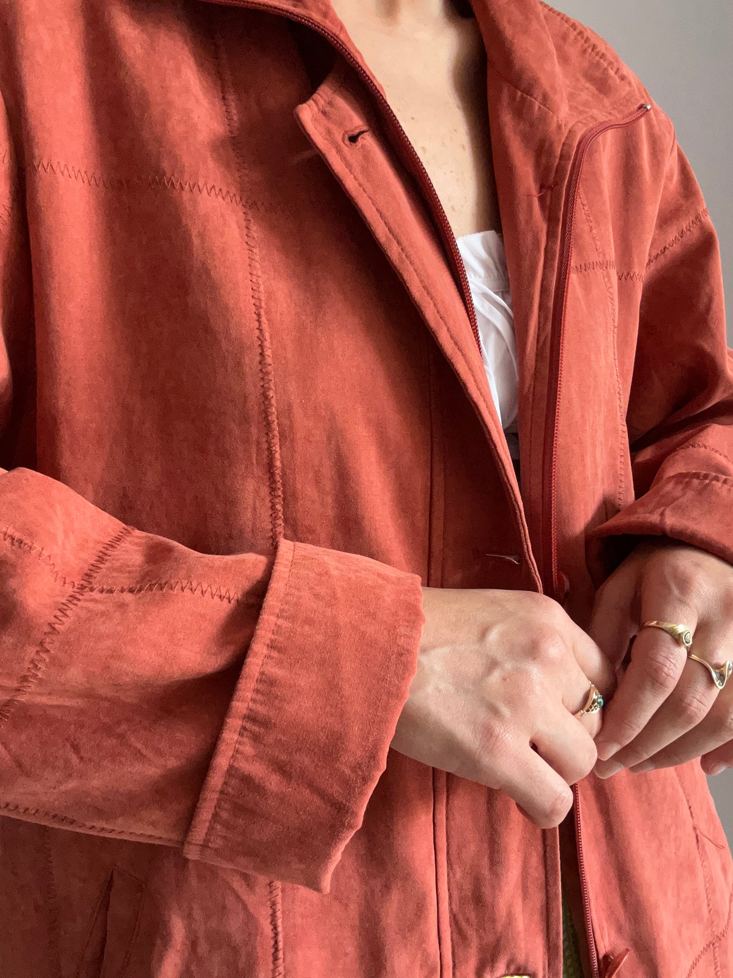 Orange Lightweight Coat