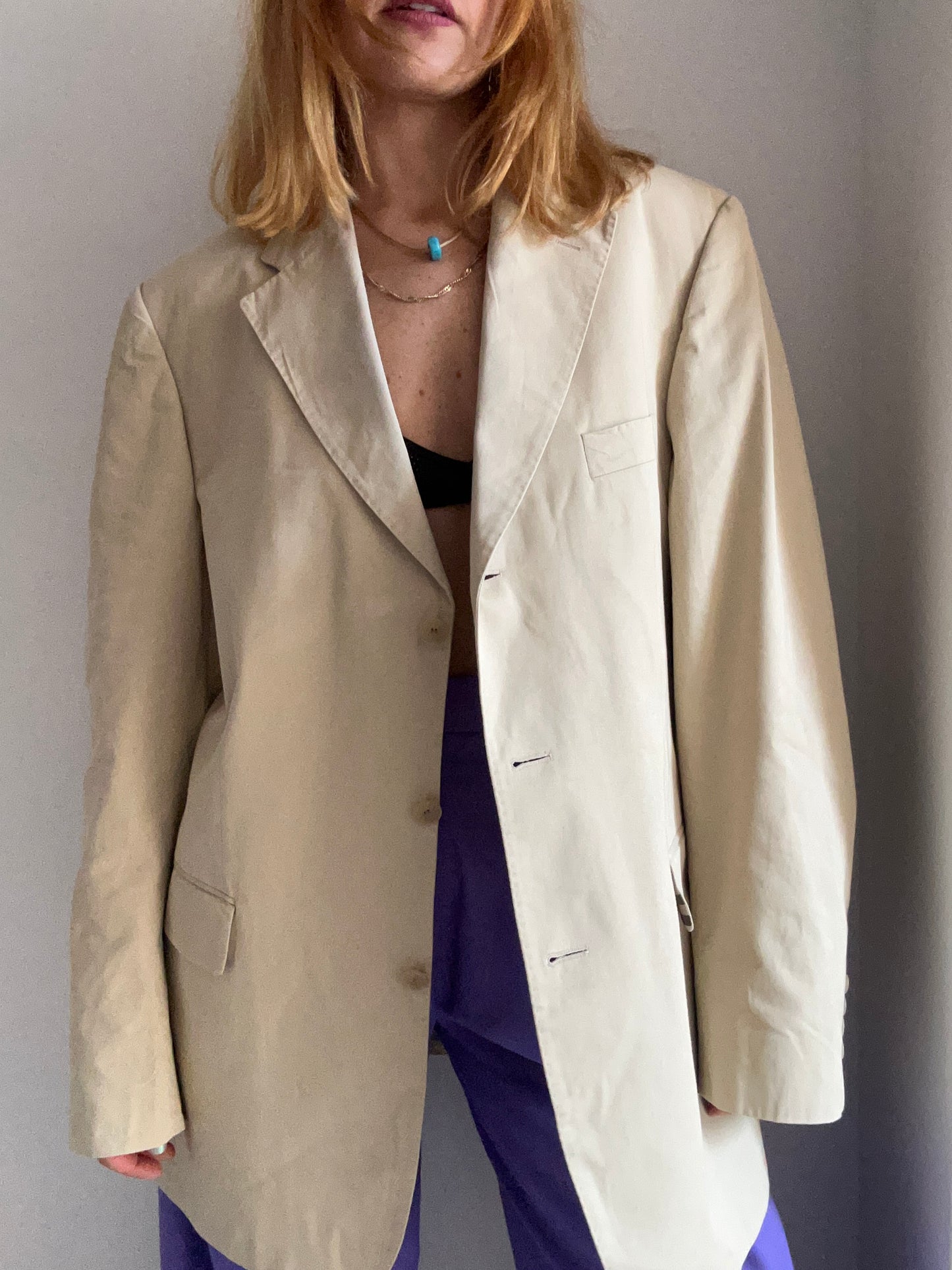 BURBERRY Beige Blazer