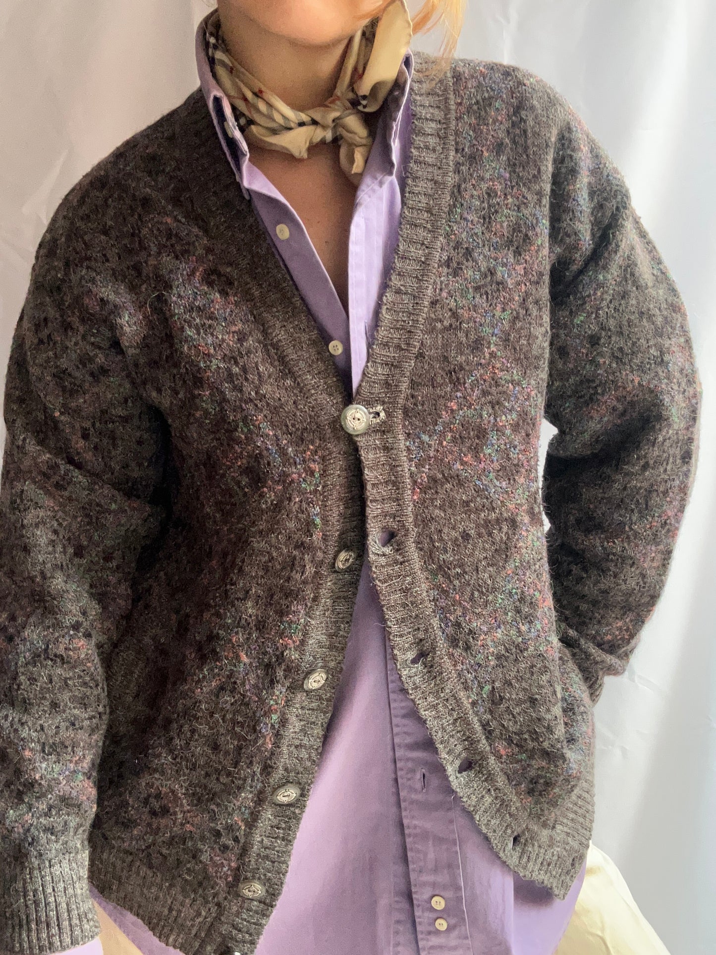 Wool Blend Cardigan